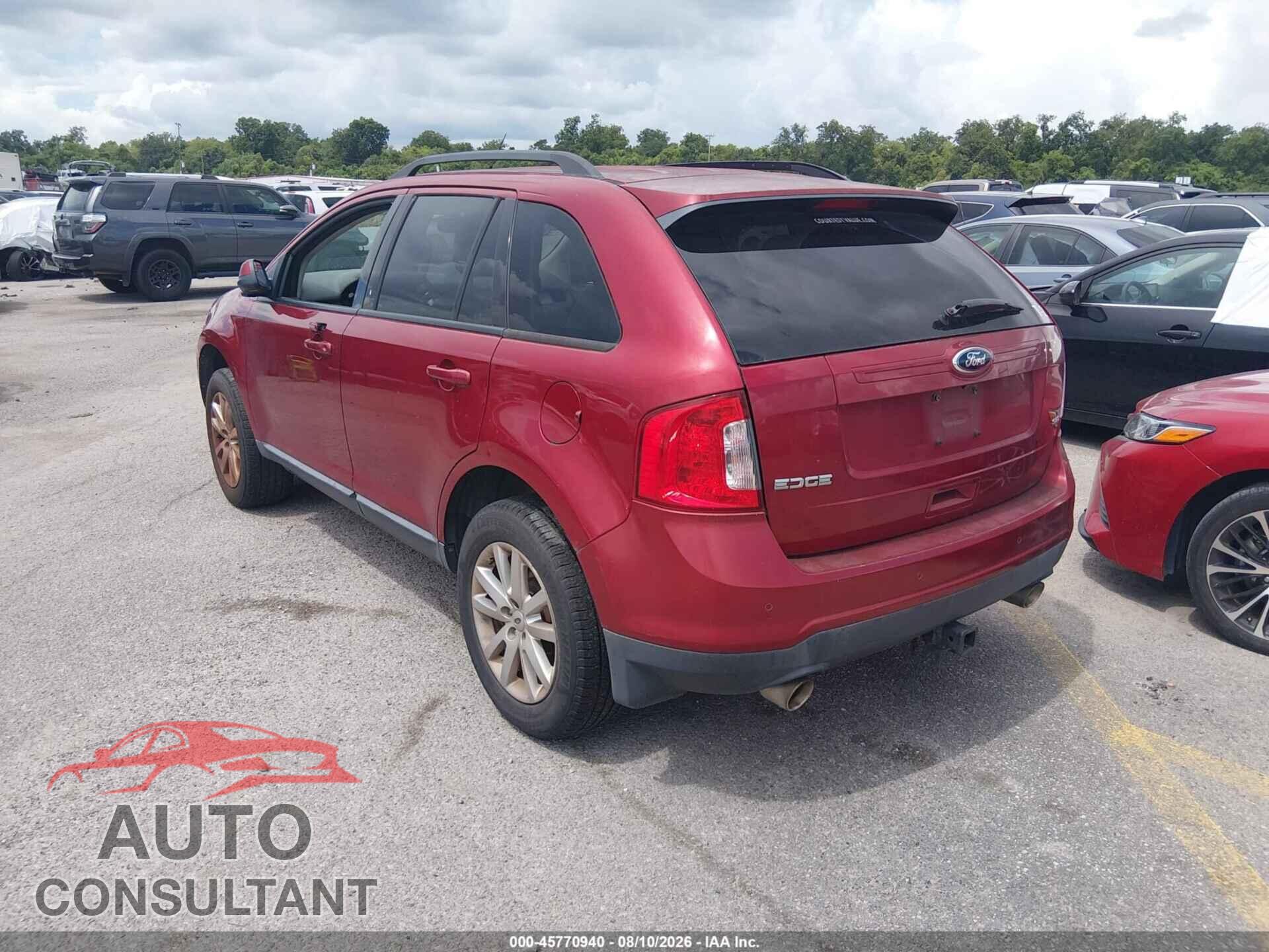 FORD EDGE 2013 - 2FMDK3JCXDBA79215