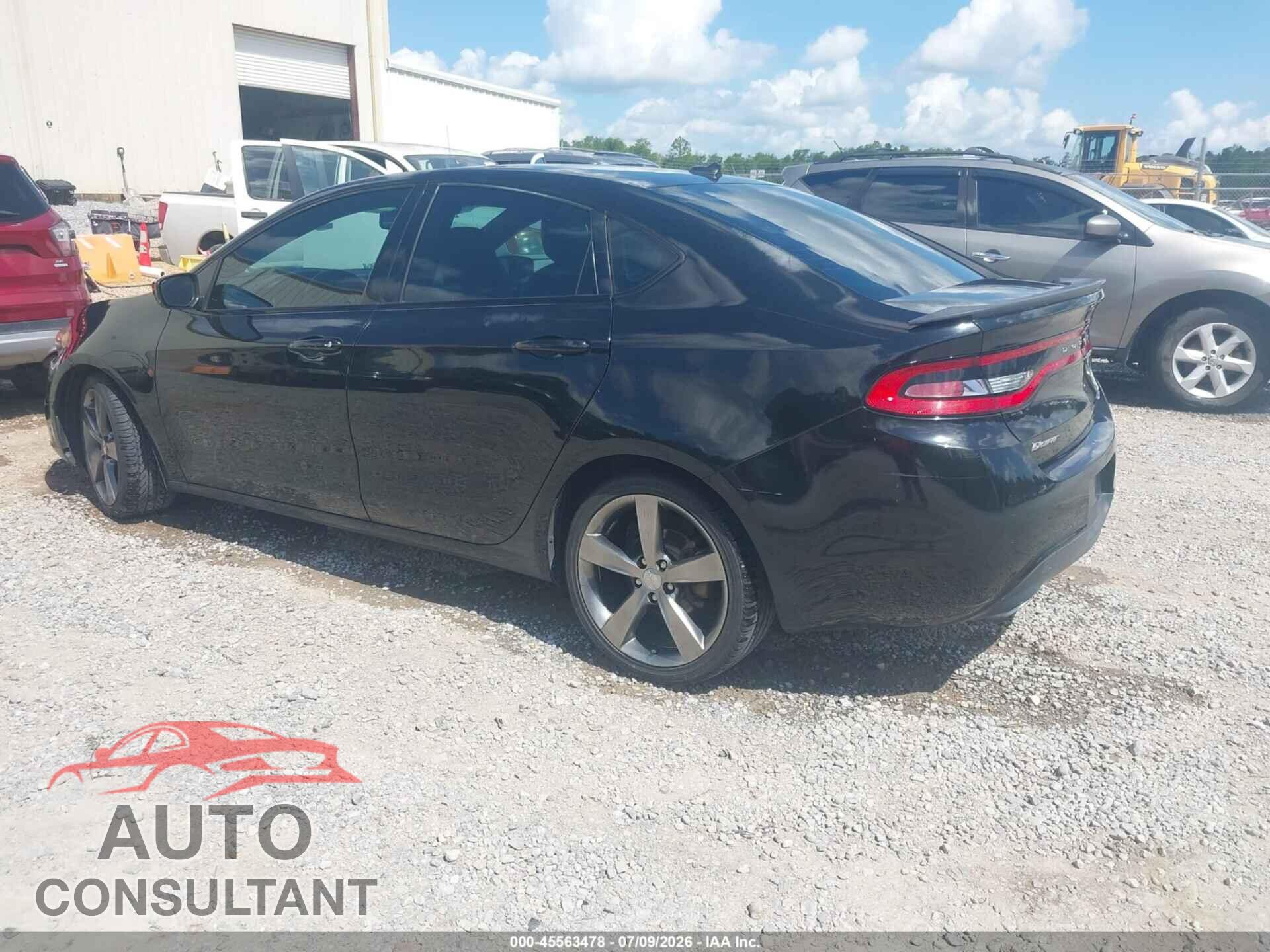 DODGE DART 2015 - 1C3CDFEB1FD119552