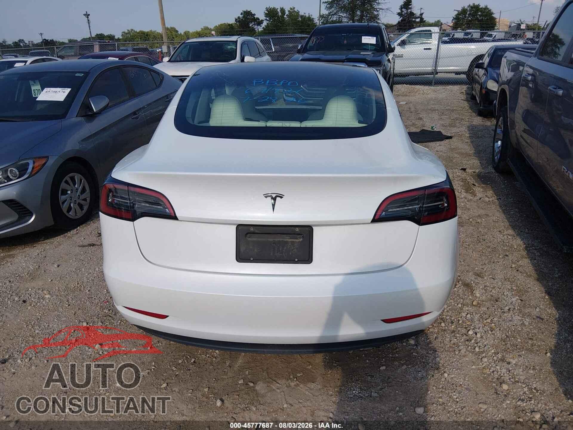 TESLA MODEL 3 2023 - 5YJ3E1EA9PF691921