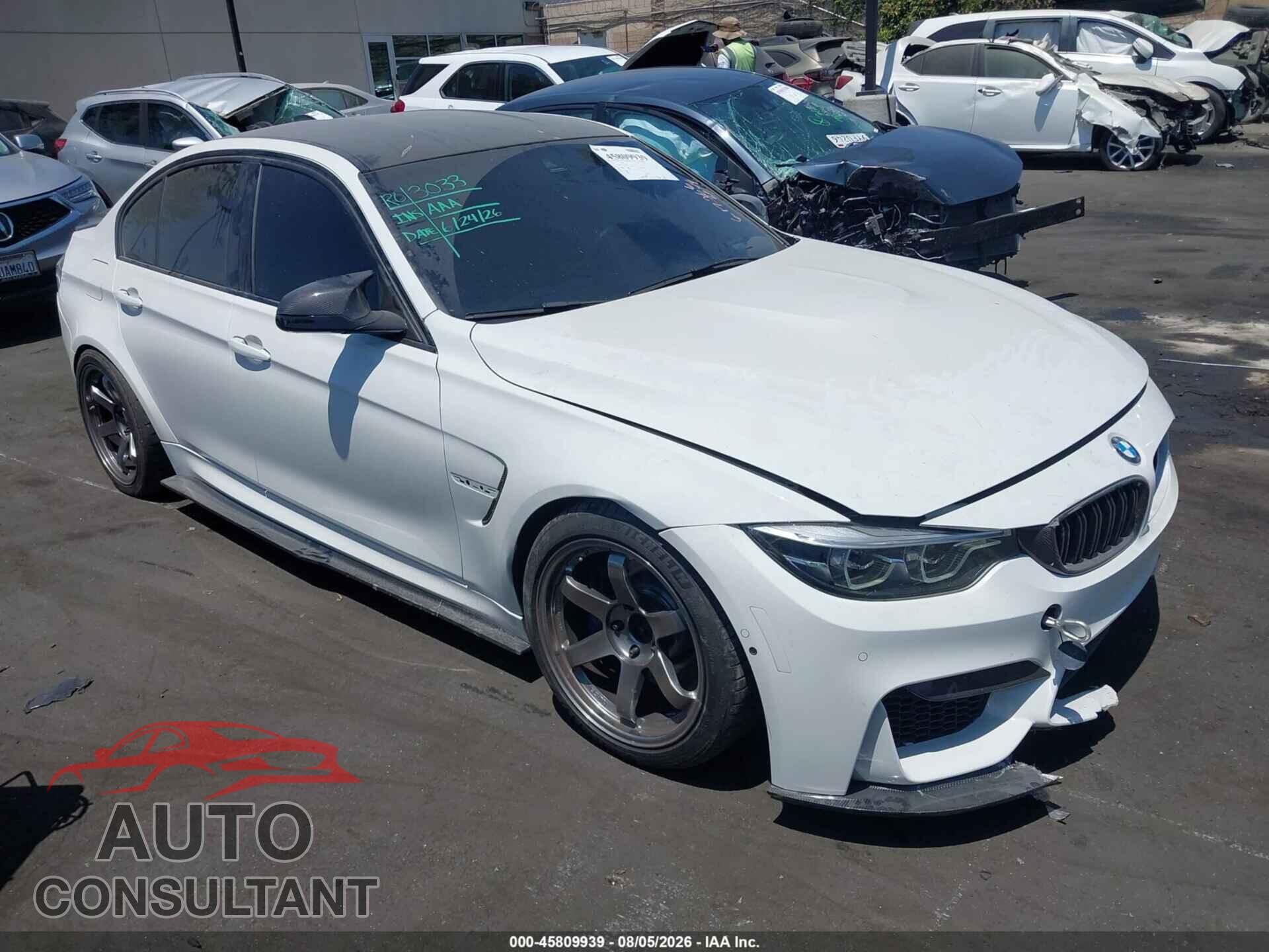 BMW M3 2018 - WBS8M9C59J5L00569