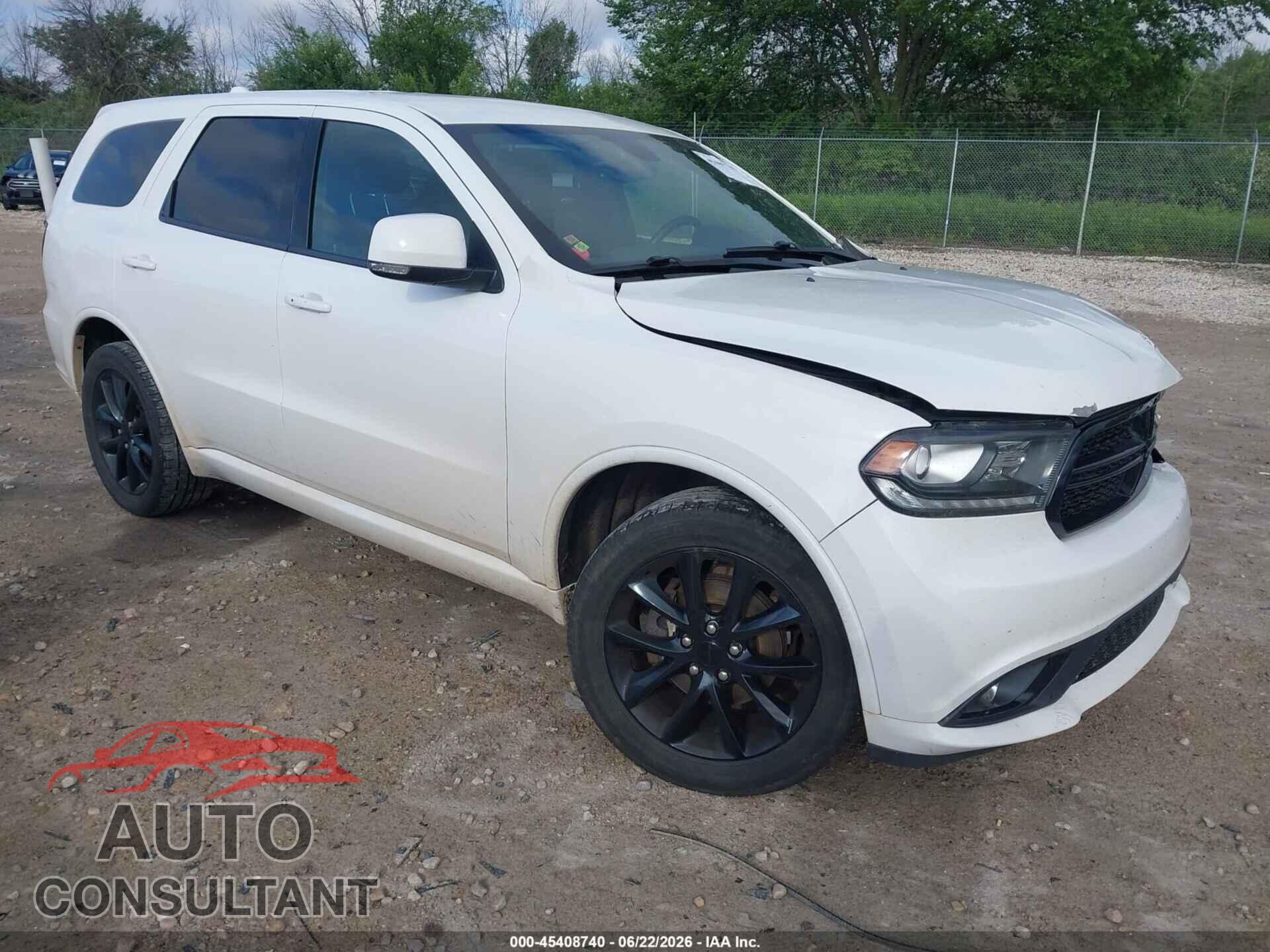 DODGE DURANGO 2017 - 1C4RDJDG7HC888765