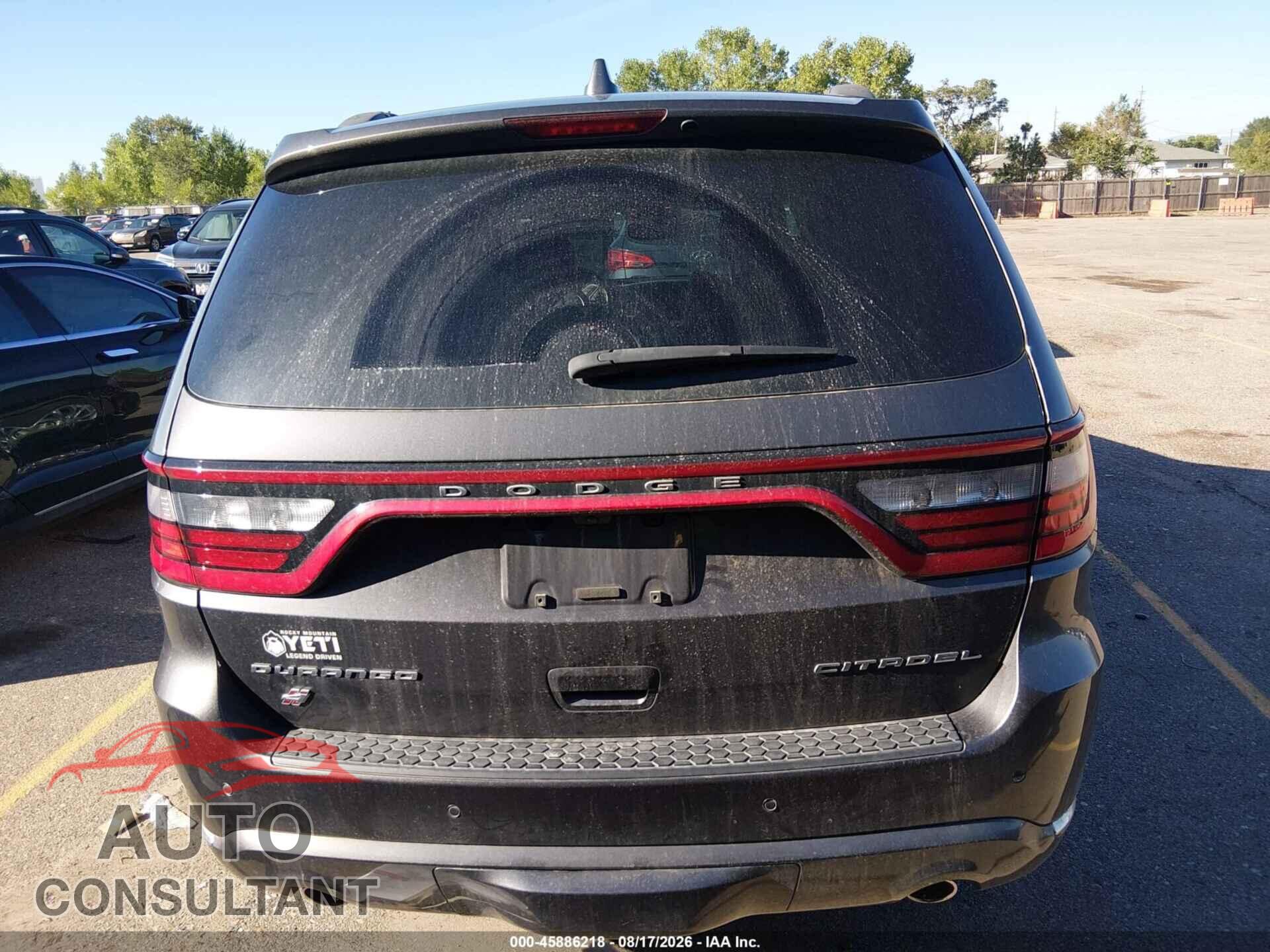 DODGE DURANGO 2018 - 1C4RDJEGXJC486579