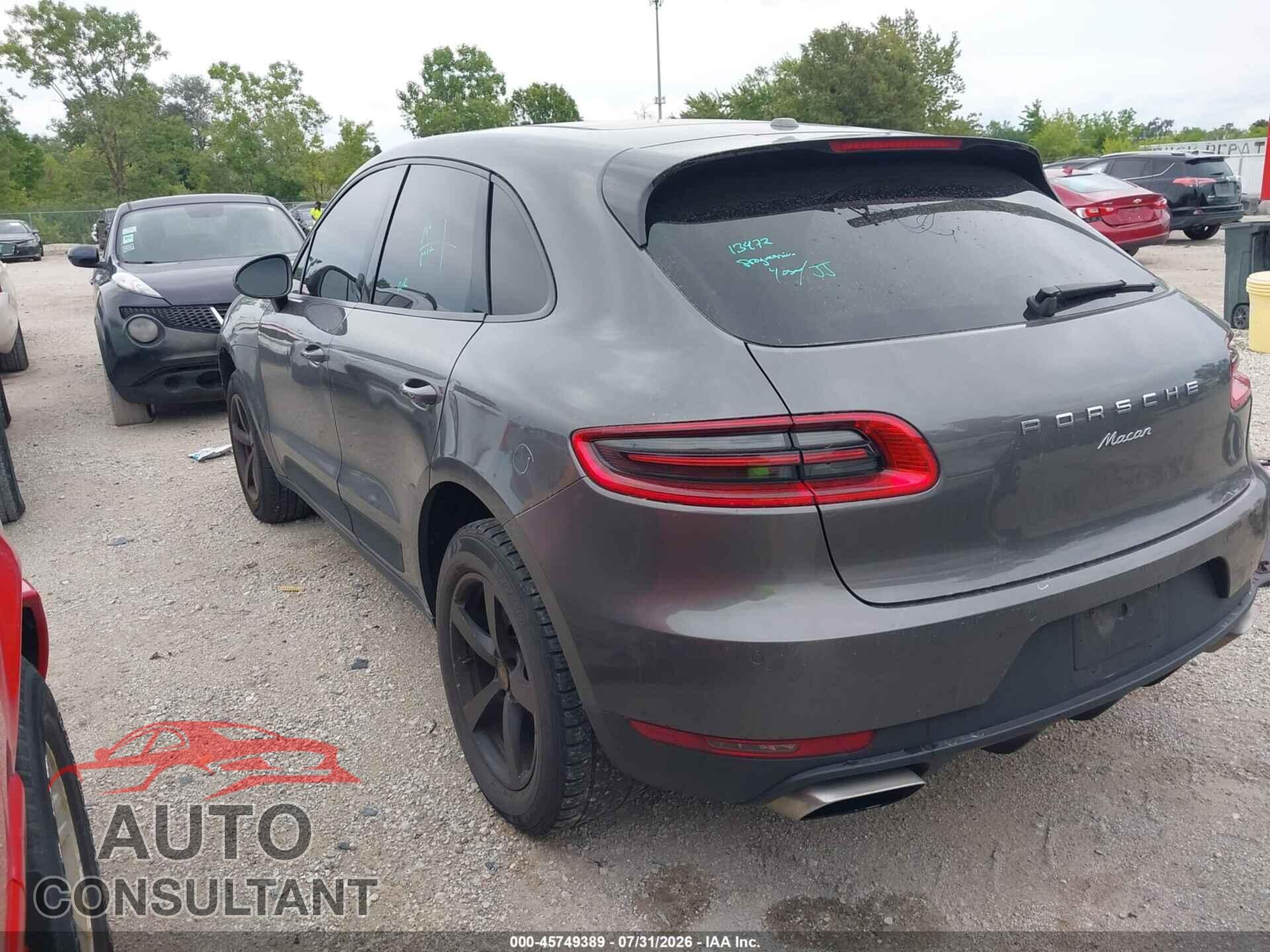 PORSCHE MACAN 2018 - WP1AA2A53JLB04875