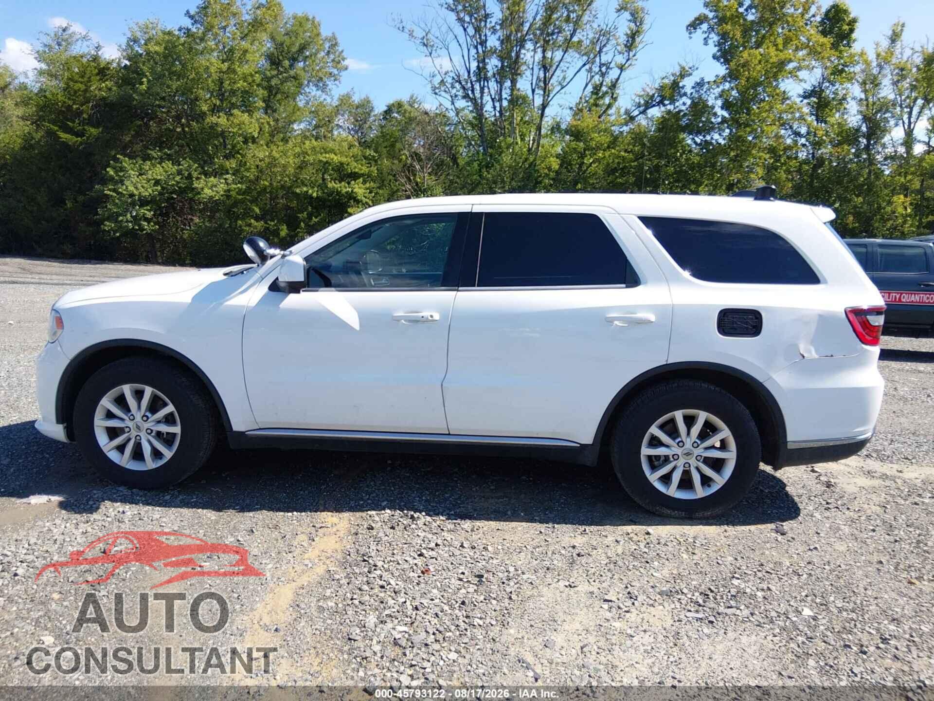 DODGE DURANGO 2020 - 1C4RDJFG3LC431666