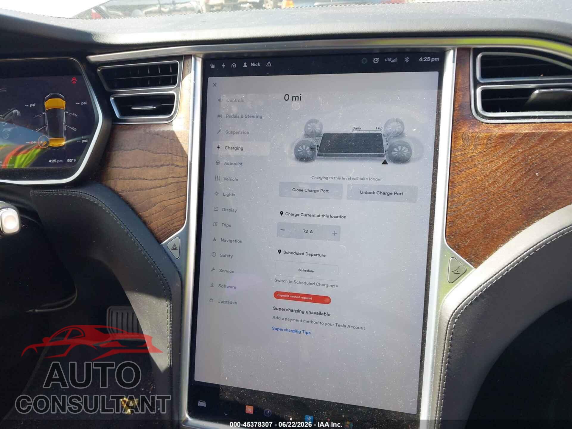 TESLA MODEL S 2017 - 5YJSA1E28HF229576