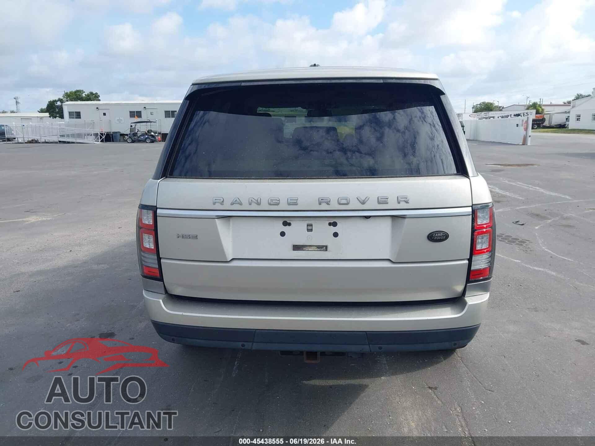 LAND ROVER RANGE ROVER 2014 - SALGS2VF5EA131338