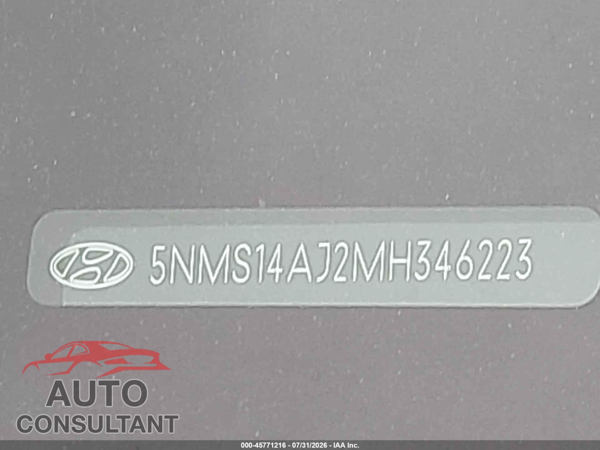 HYUNDAI SANTA FE 2021 - 5NMS14AJ2MH346223