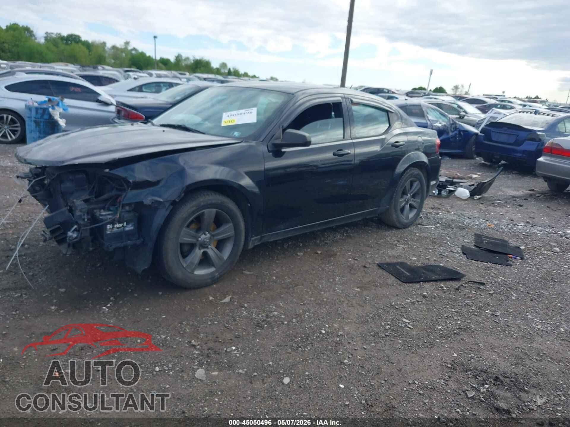 DODGE AVENGER 2013 - 1C3CDZAB4DN688068