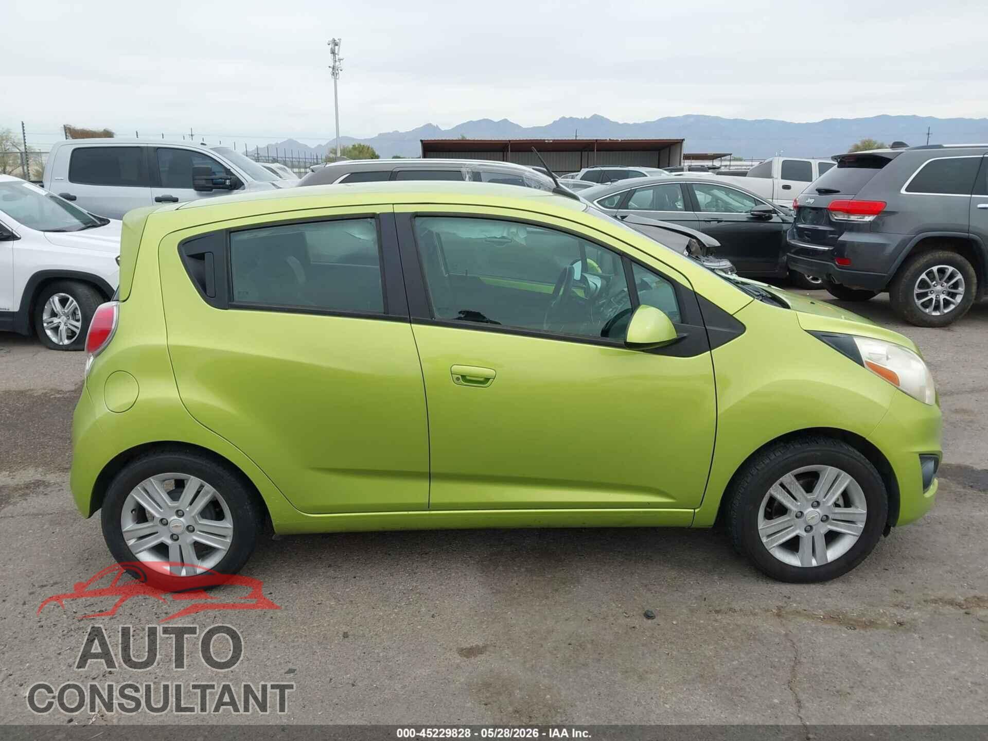 CHEVROLET SPARK 2013 - KL8CB6S94DC602676