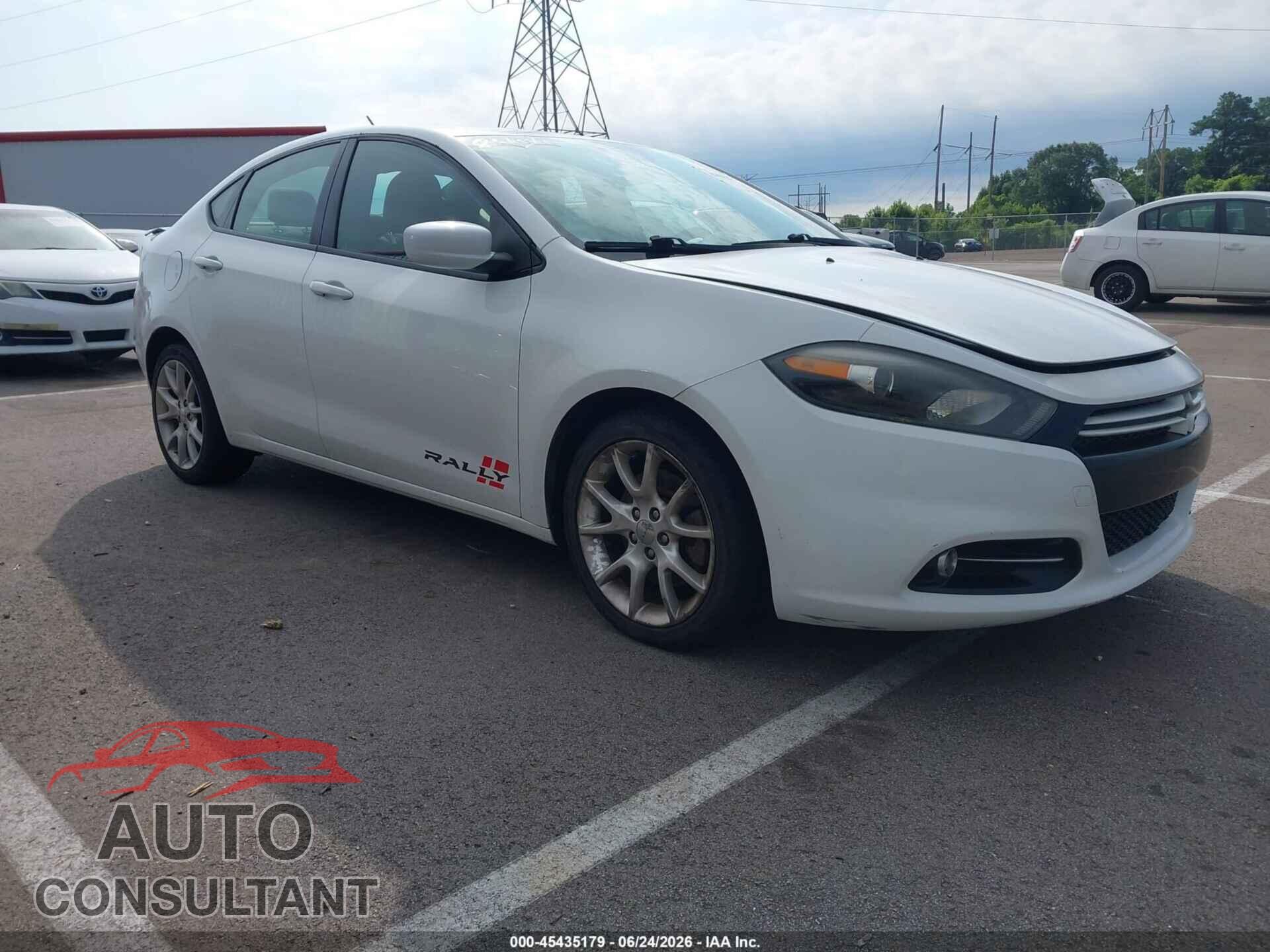 DODGE DART 2013 - 1C3CDFBA7DD103896