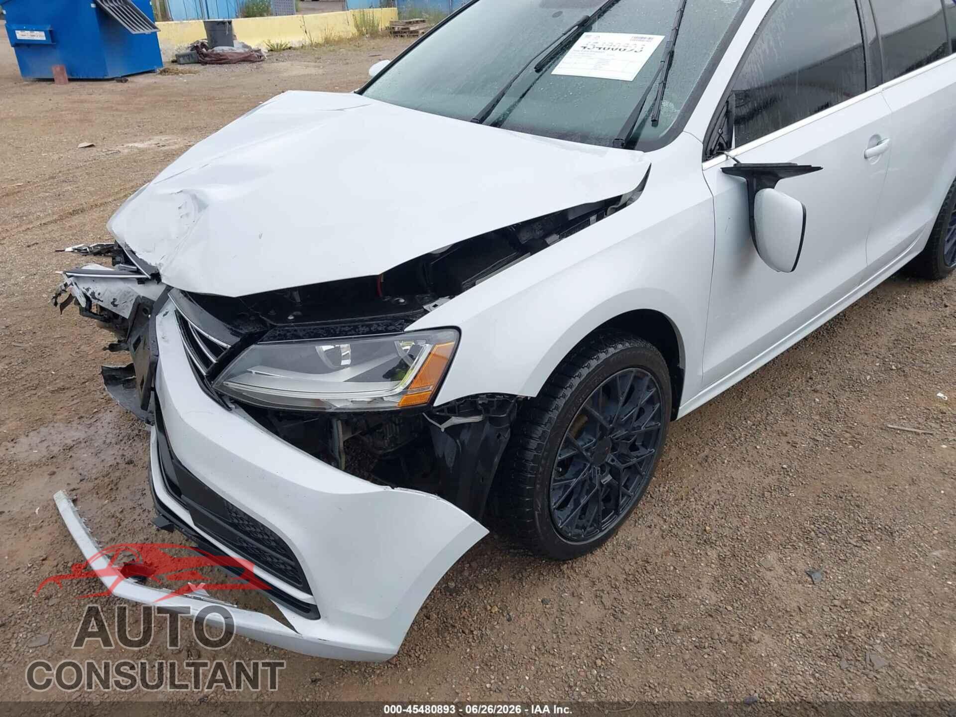VOLKSWAGEN JETTA 2017 - 3VWDB7AJ8HM284561