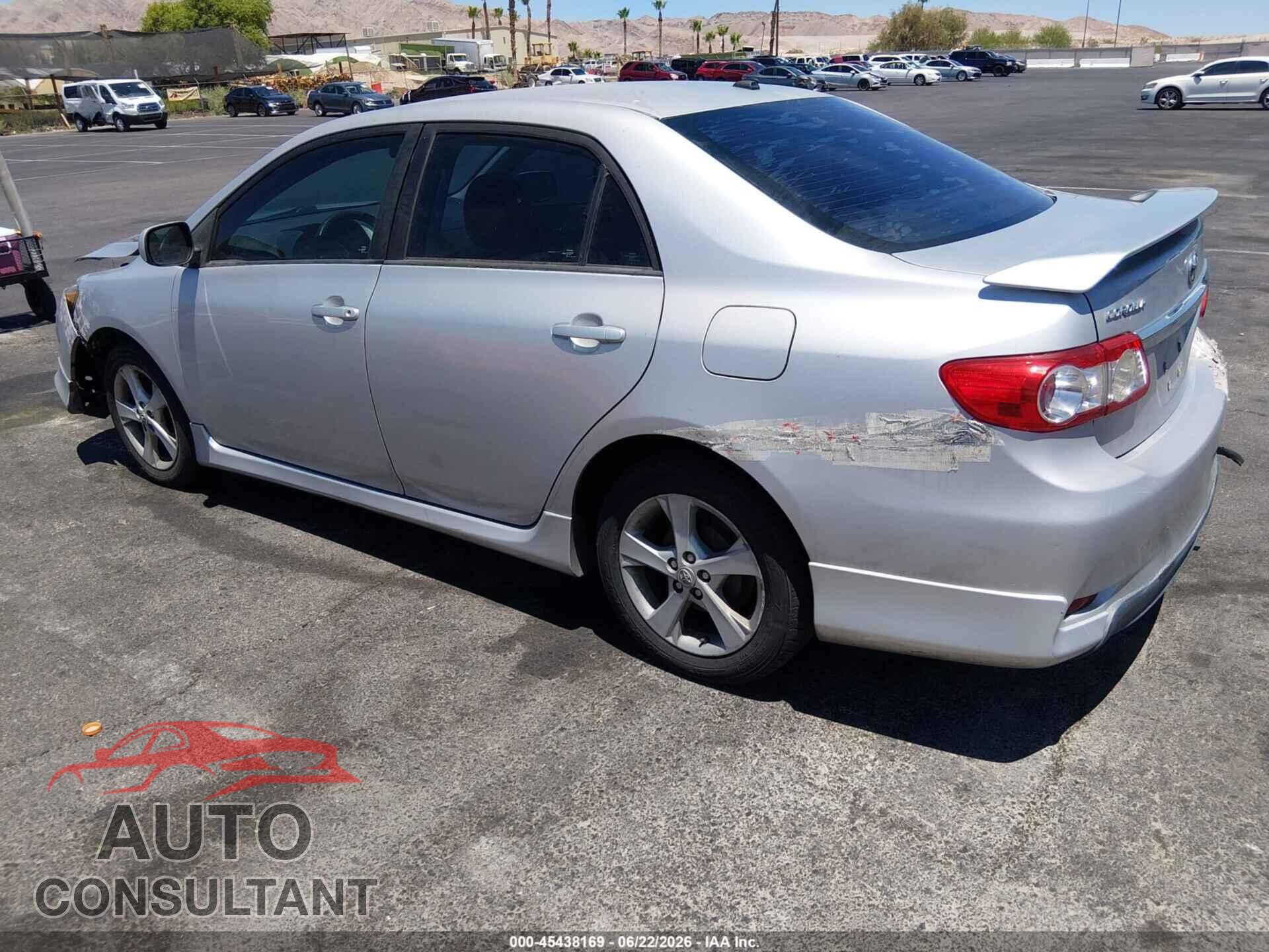 TOYOTA COROLLA 2011 - 2T1BU4EE4BC703876