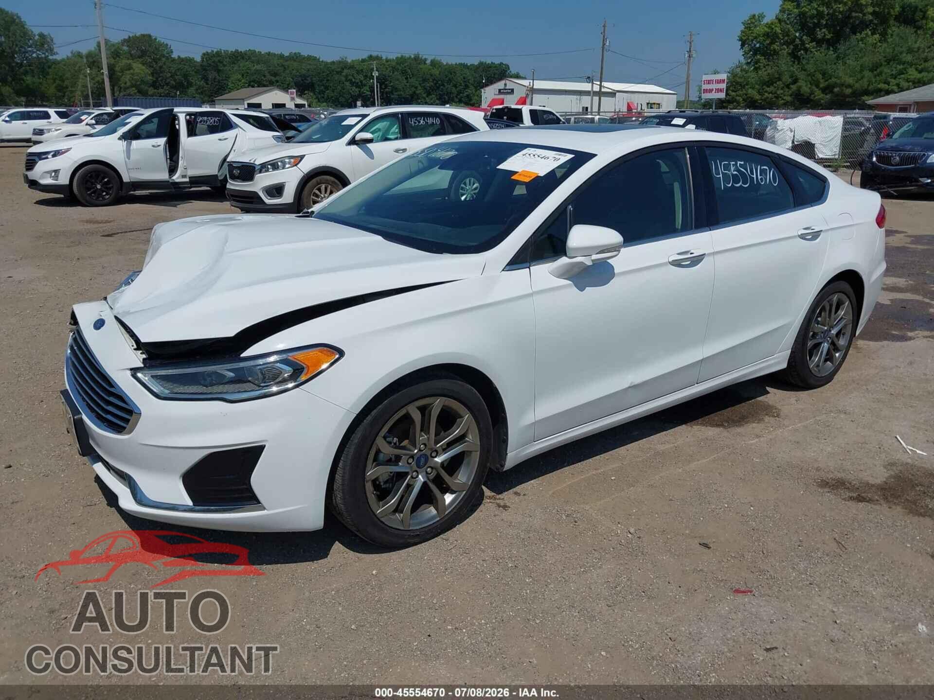 FORD FUSION 2020 - 3FA6P0CD3LR152658