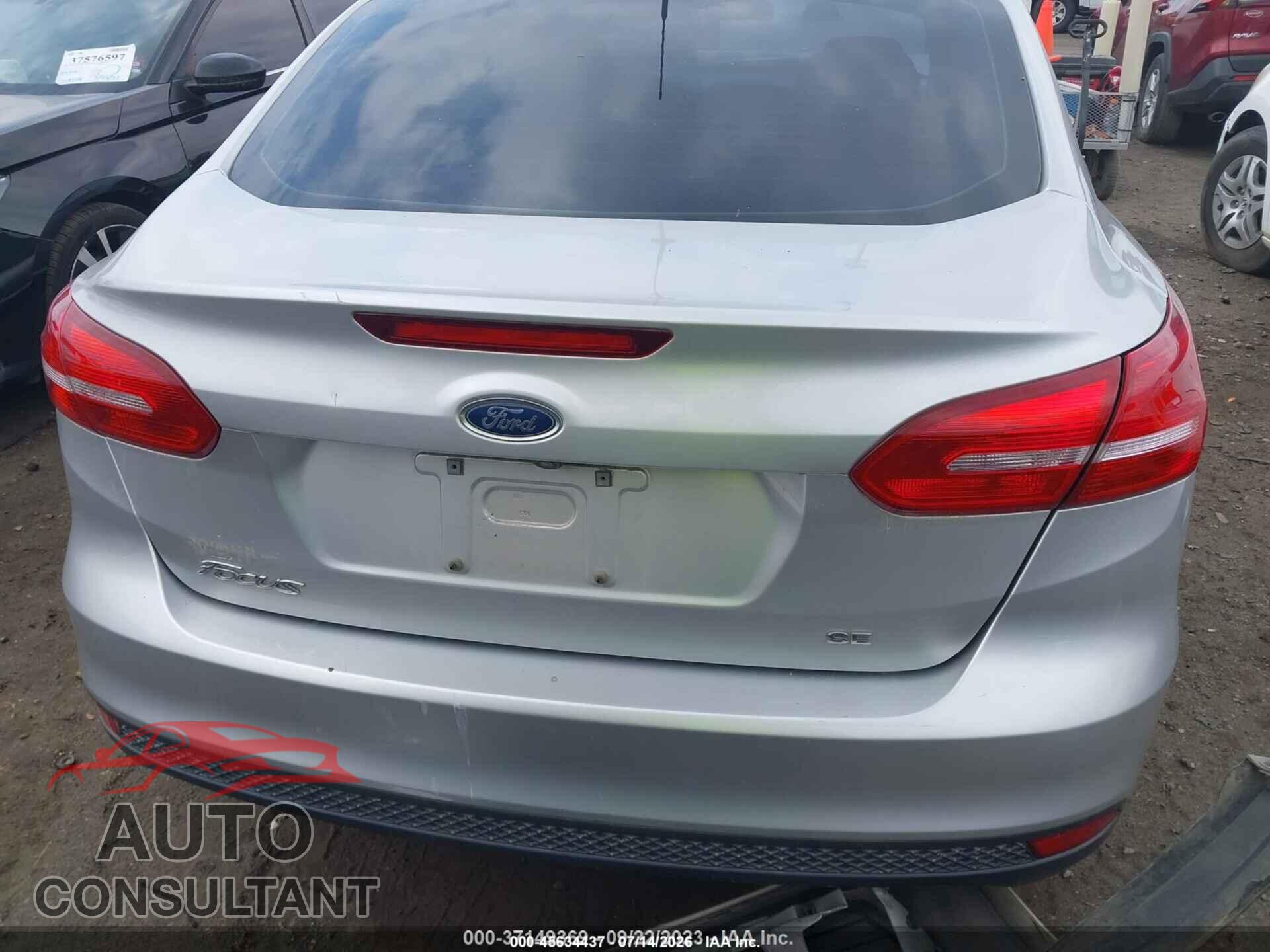 FORD FOCUS 2017 - 1FADP3F24HL241700