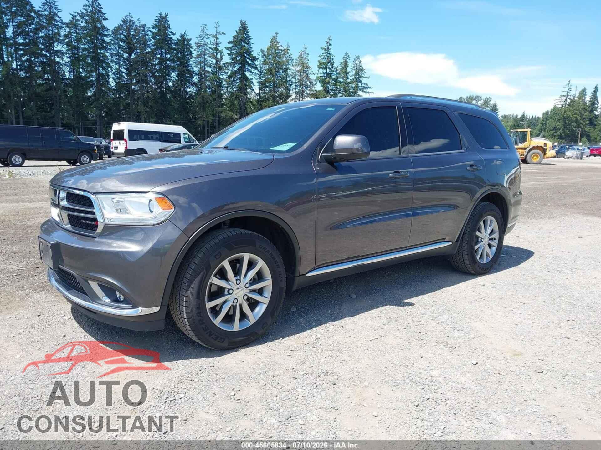 DODGE DURANGO 2017 - 1C4RDJAG1HC883694