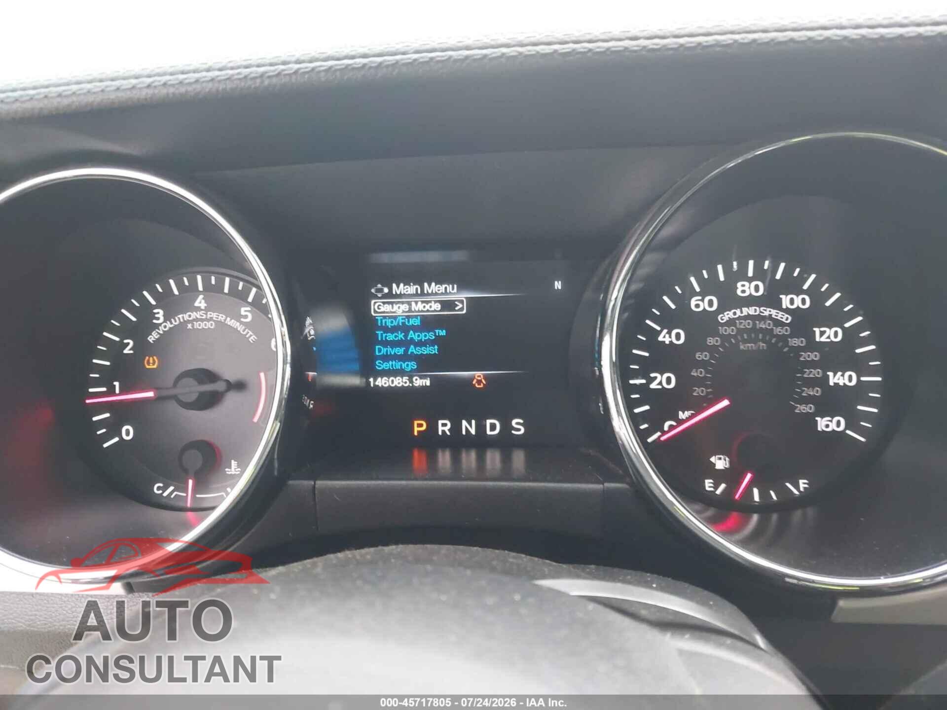 FORD MUSTANG 2017 - 1FA6P8TH1H5307784