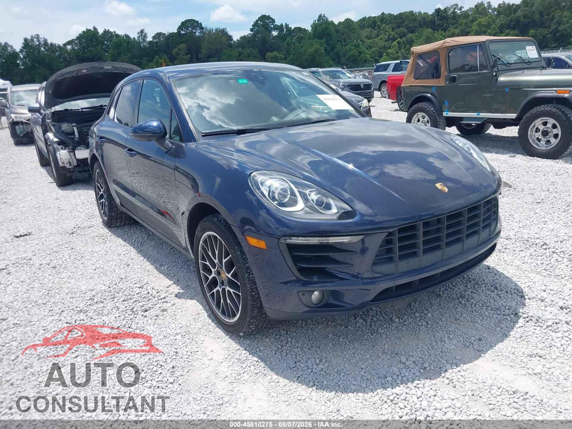 PORSCHE MACAN 2018 - WP1AA2A50JLB21701