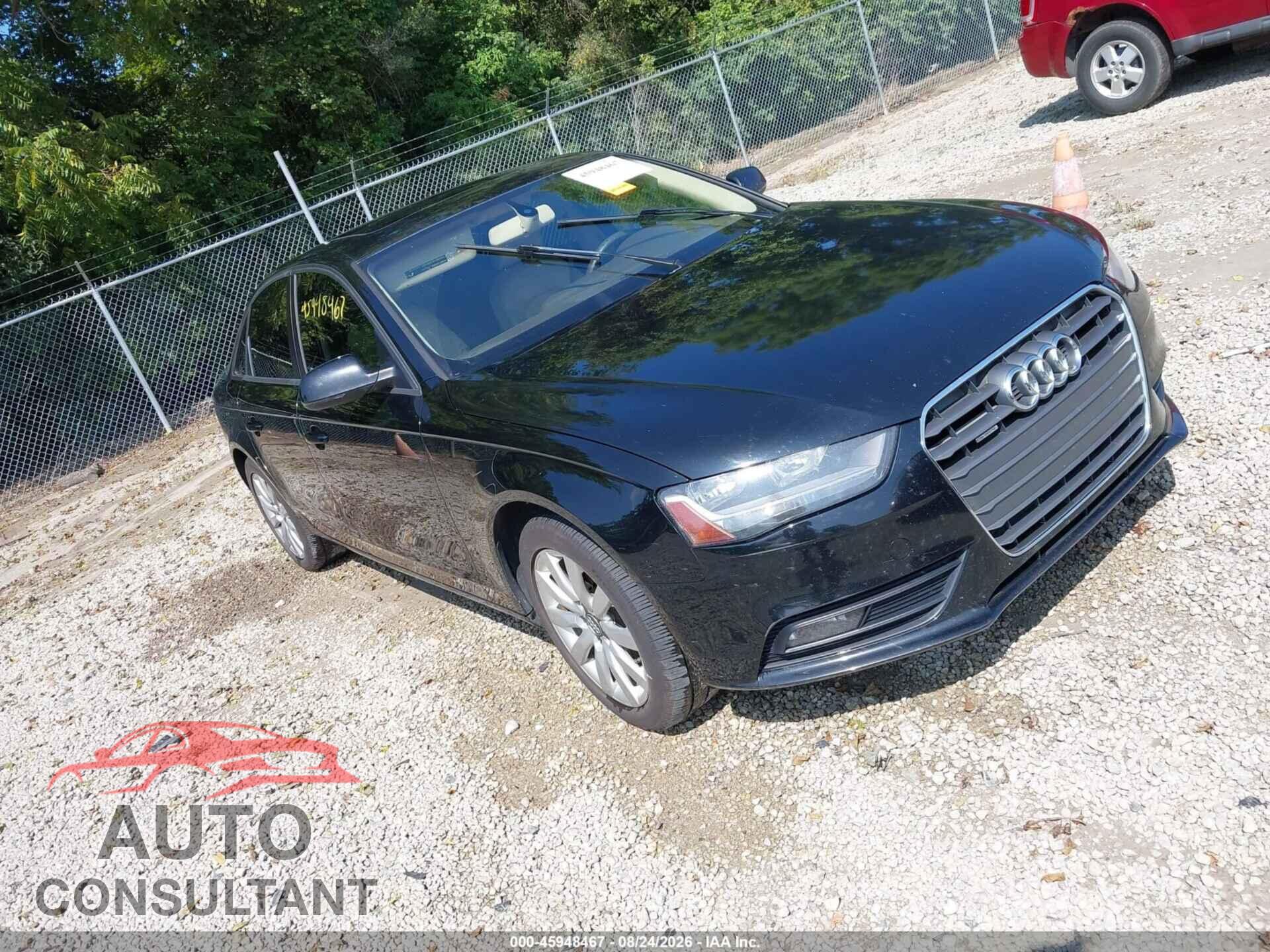 AUDI A4 2013 - WAUBFAFL1DN022397