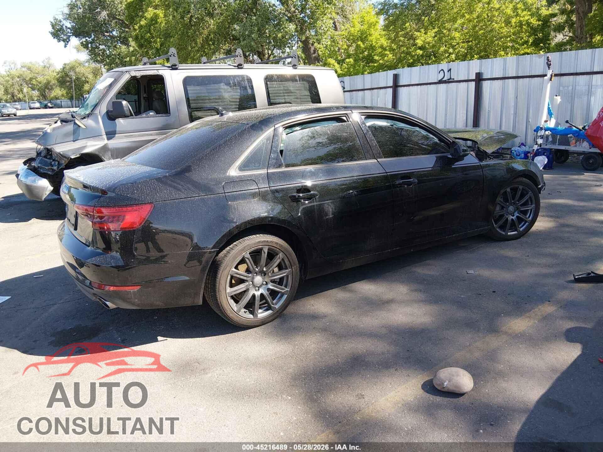 AUDI A4 2017 - WAUGNAF48HN059079