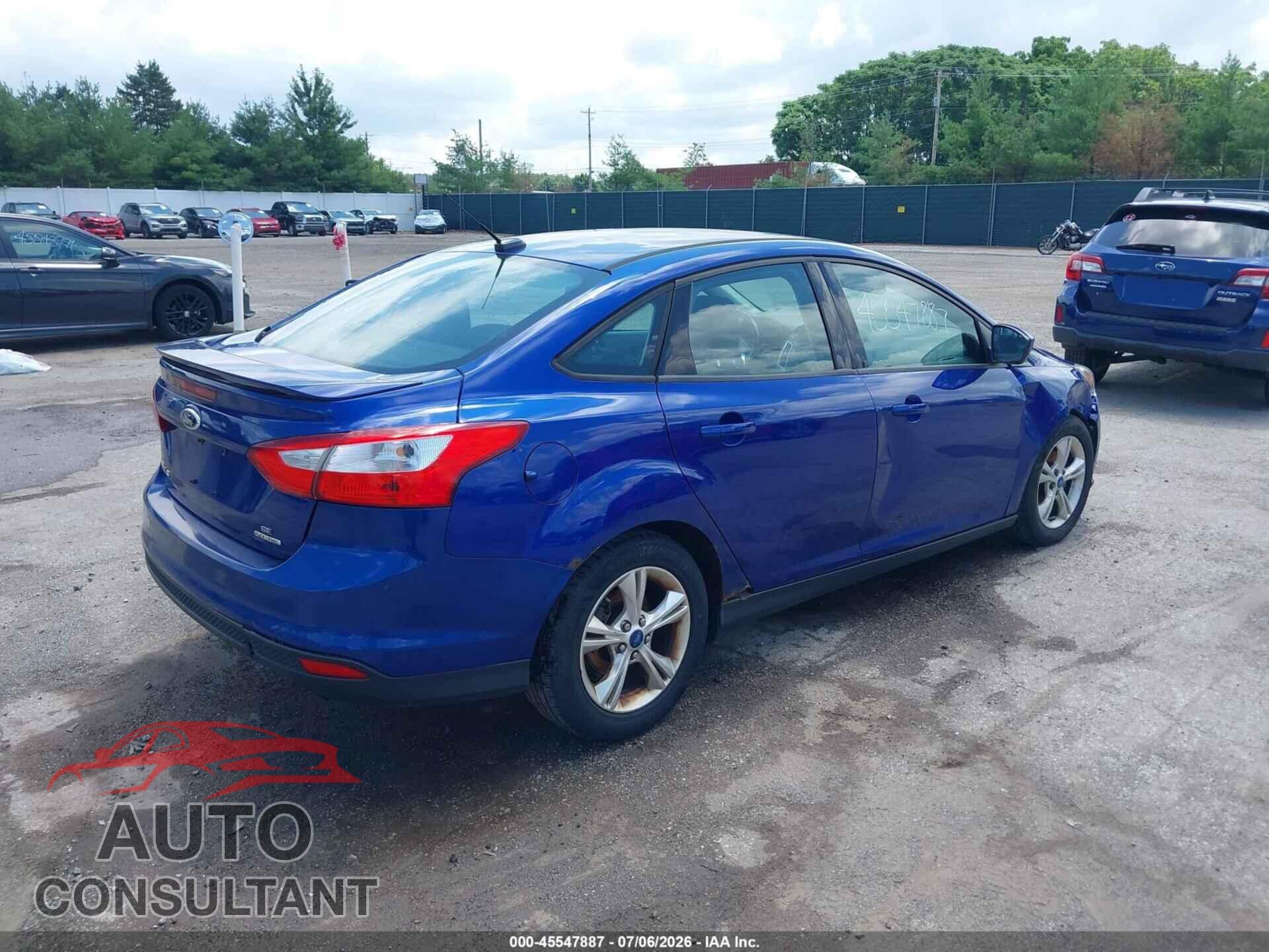 FORD FOCUS 2012 - 1FAHP3F2XCL381678