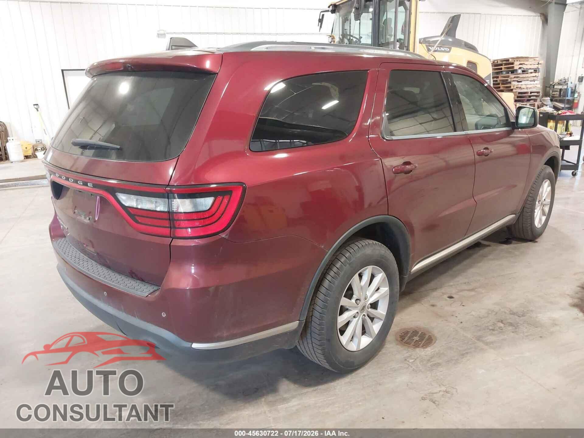 DODGE DURANGO 2019 - 1C4RDJAG1KC824782