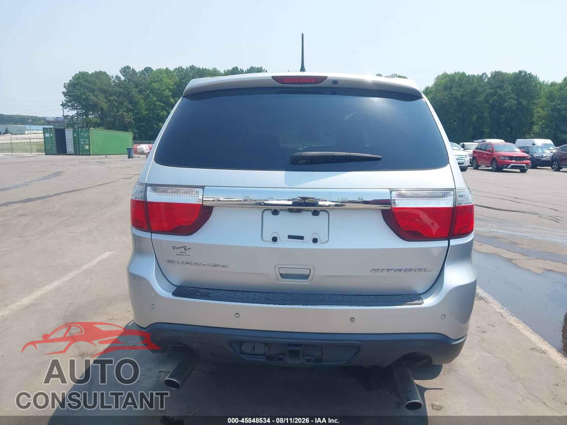 DODGE DURANGO 2011 - 1D4SD5GT6BC661269