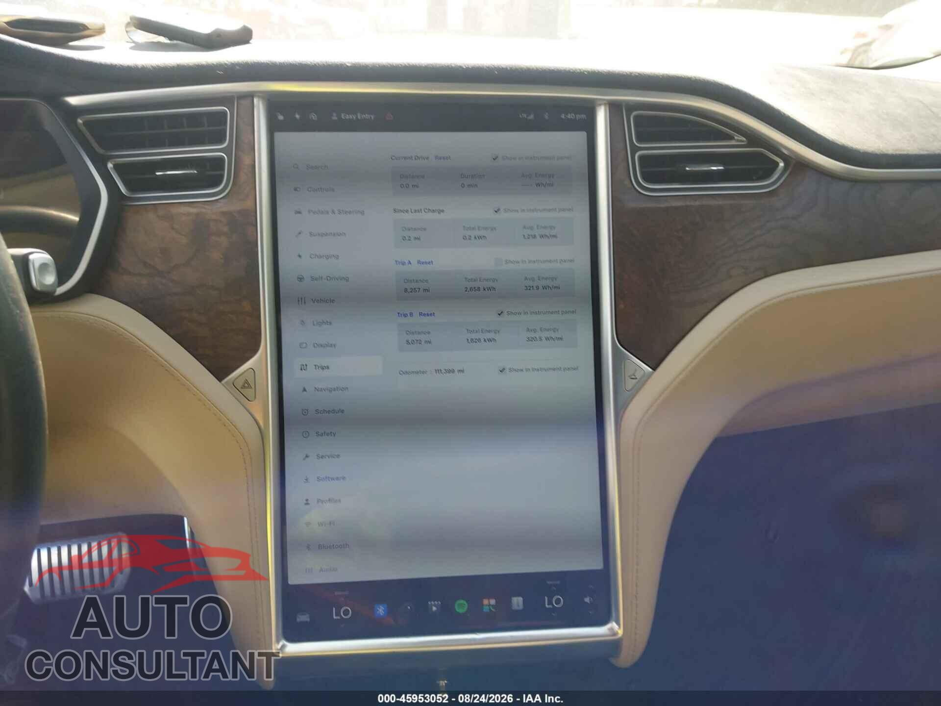 TESLA MODEL S 2016 - 5YJSA1E25GF144208