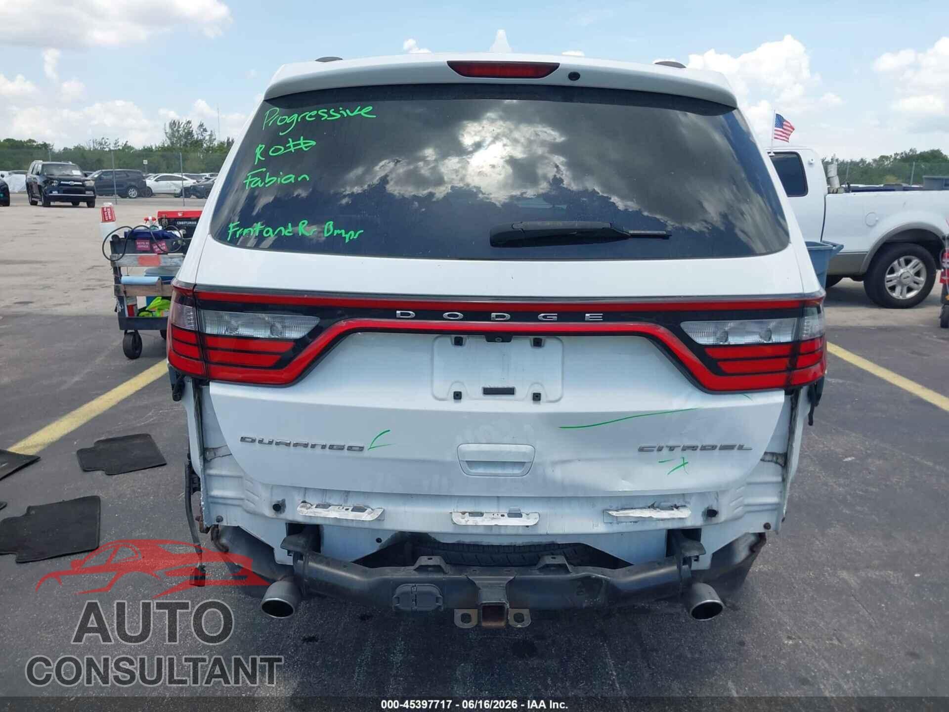 DODGE DURANGO 2014 - 1C4SDHETXEC970782