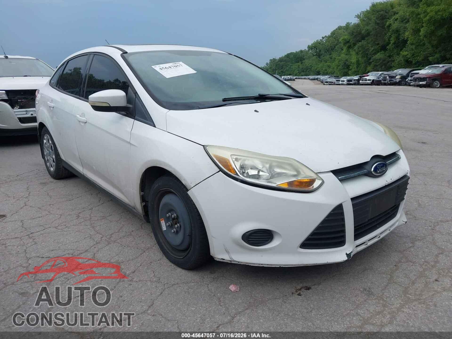 FORD FOCUS 2012 - 1FAHP3F24CL362060