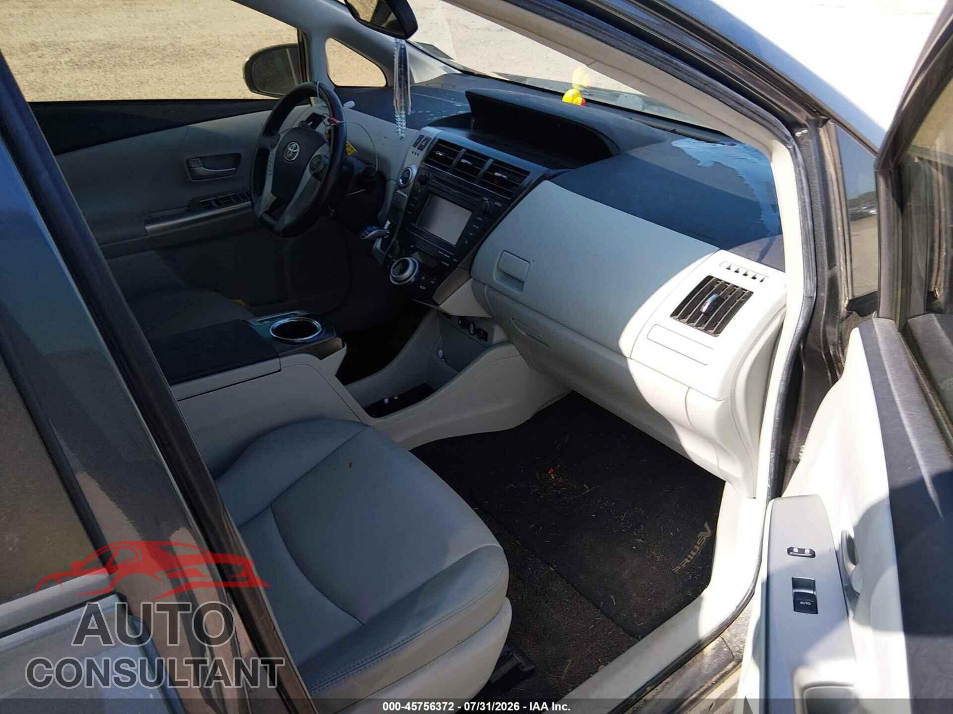 TOYOTA PRIUS V 2014 - JTDZN3EU6E3336070