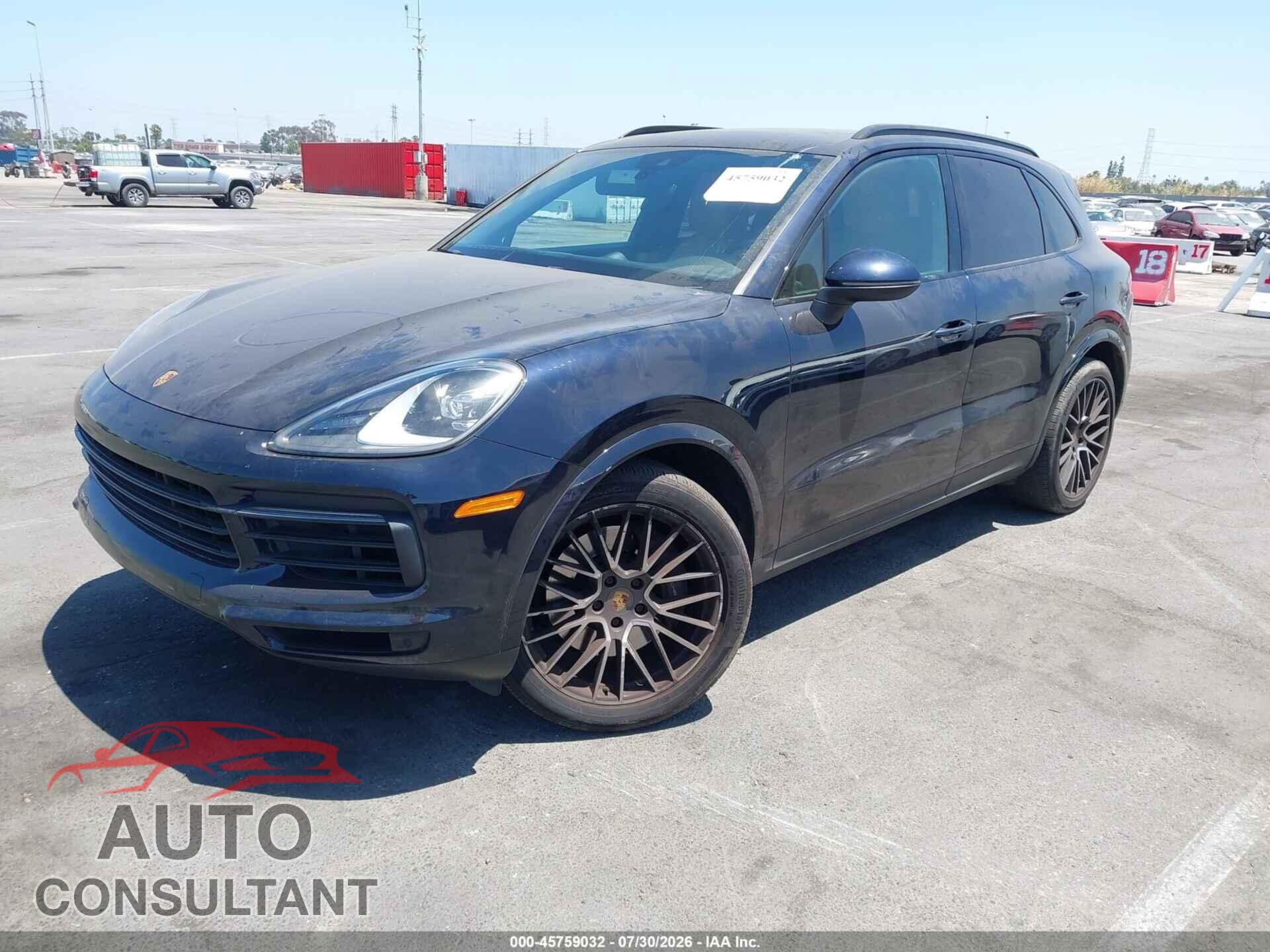PORSCHE CAYENNE 2022 - WP1AA2AY7NDA04546