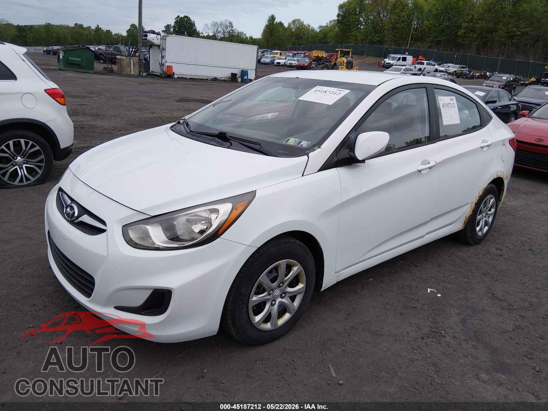 HYUNDAI ACCENT 2013 - KMHCT4AE0DU496076