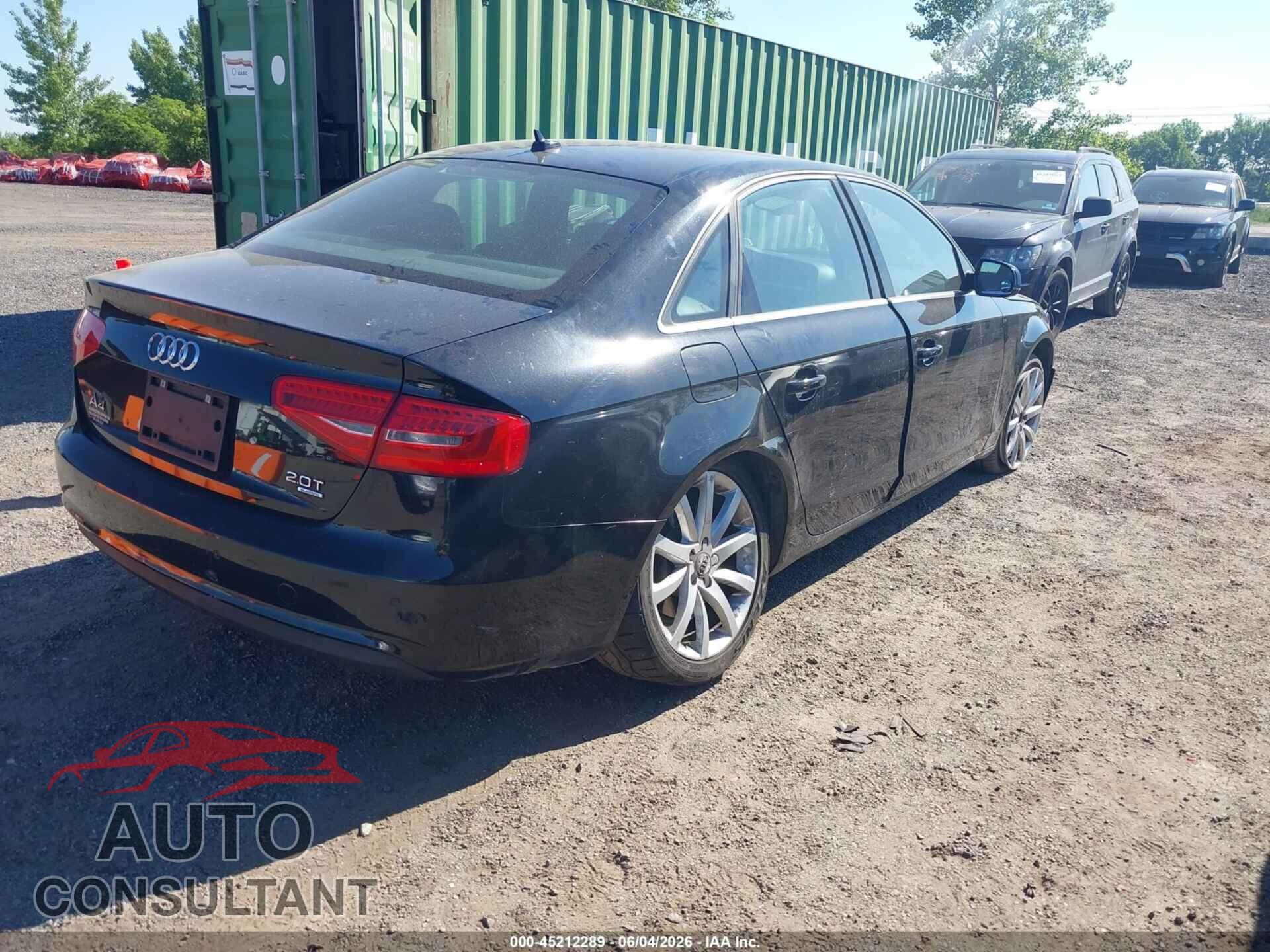 AUDI A4 2013 - WAUFFAFL7DN022308