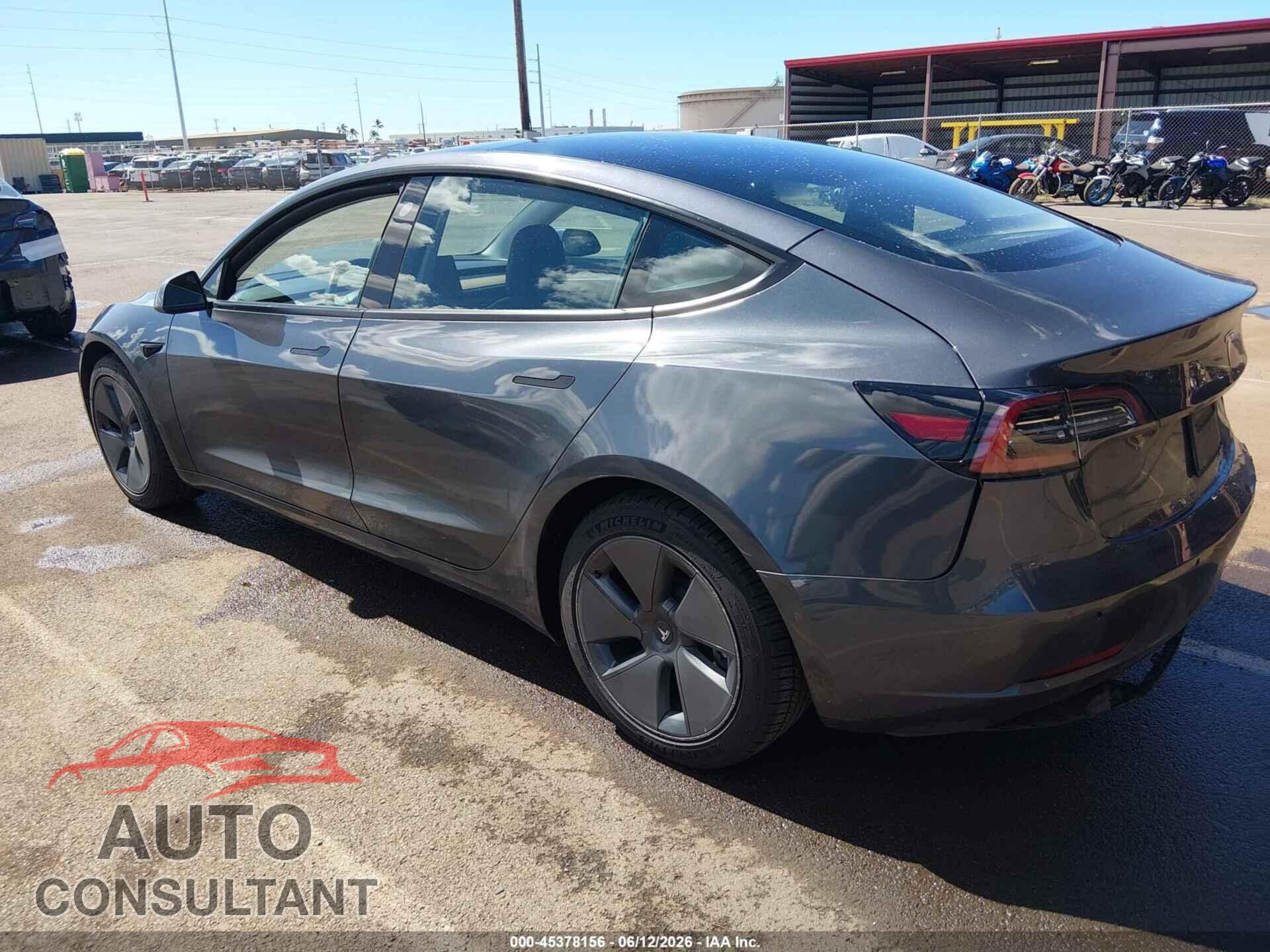 TESLA MODEL 3 2022 - 5YJ3E1EA7NF122076