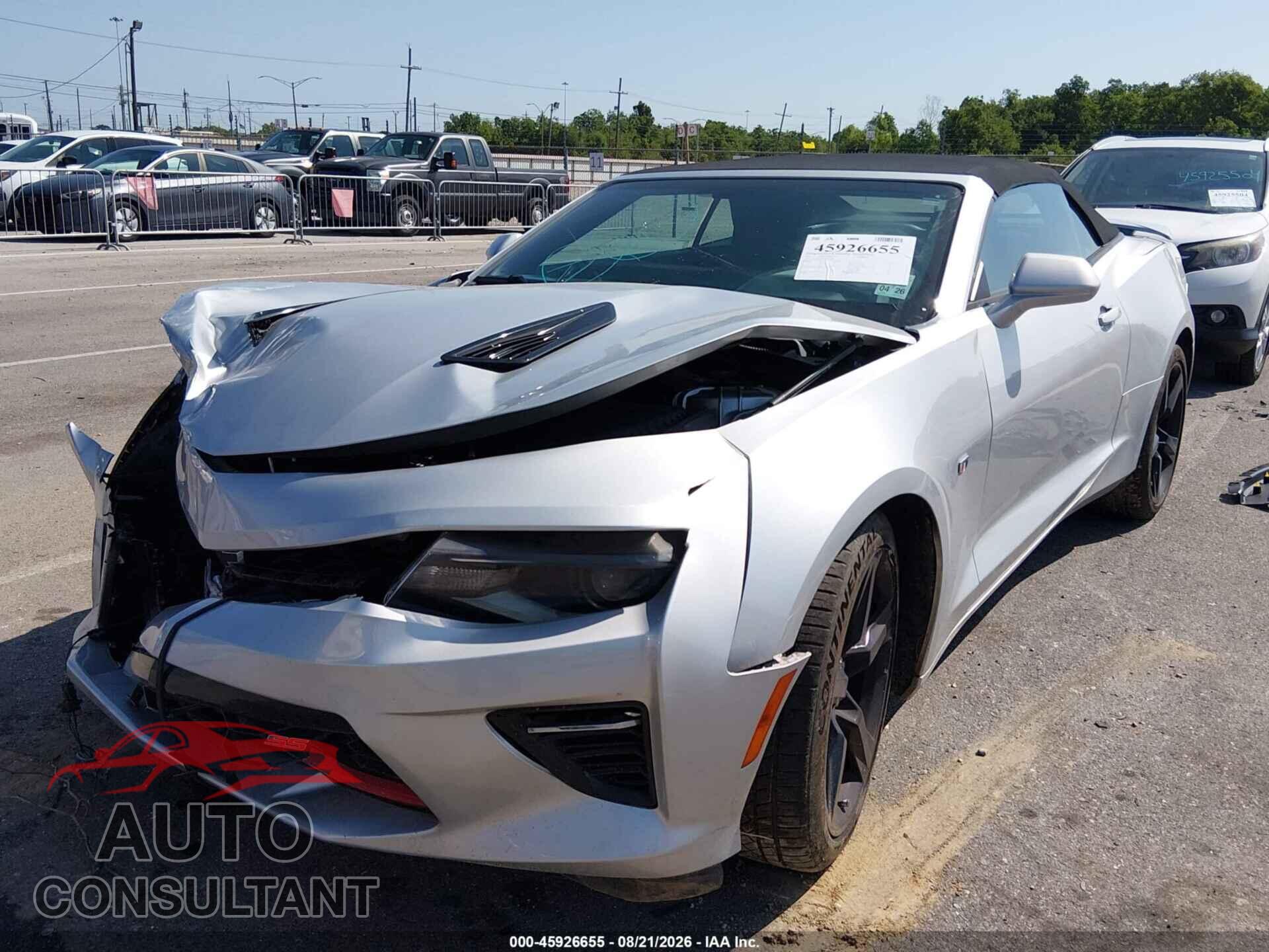 CHEVROLET CAMARO 2017 - 1G1FF3D75H0199438