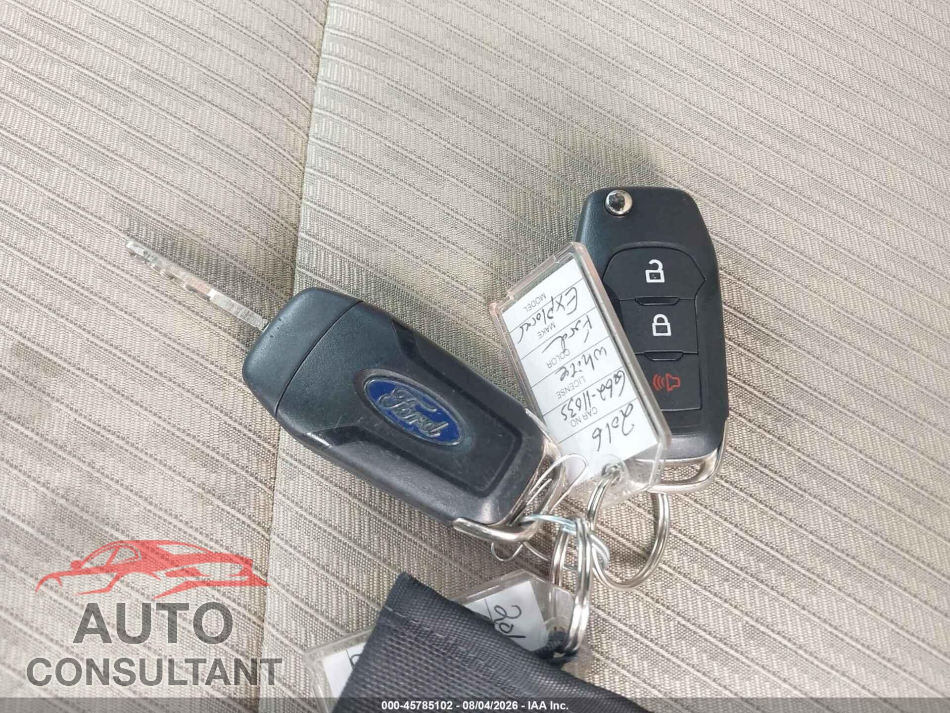 FORD EXPLORER 2016 - 1FM5K8B80GGD17761