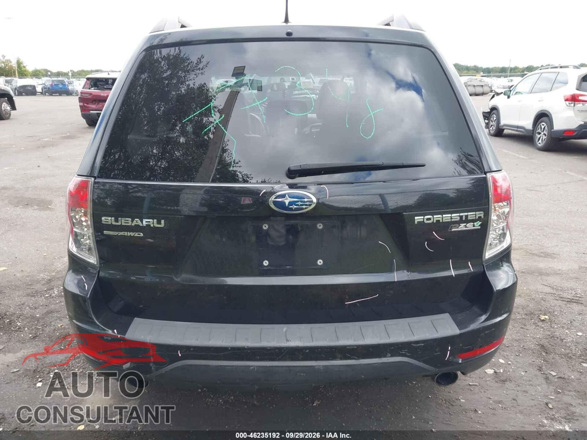 SUBARU FORESTER 2011 - JF2SHAEC9BH776059