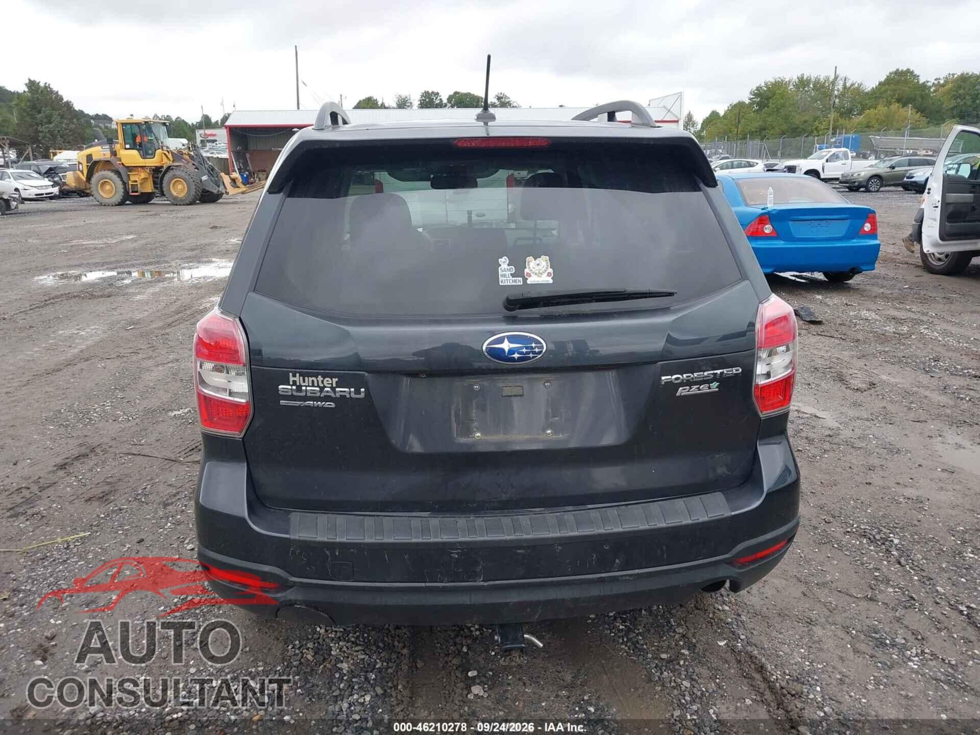 SUBARU FORESTER 2014 - JF2SJAMC8EH547558