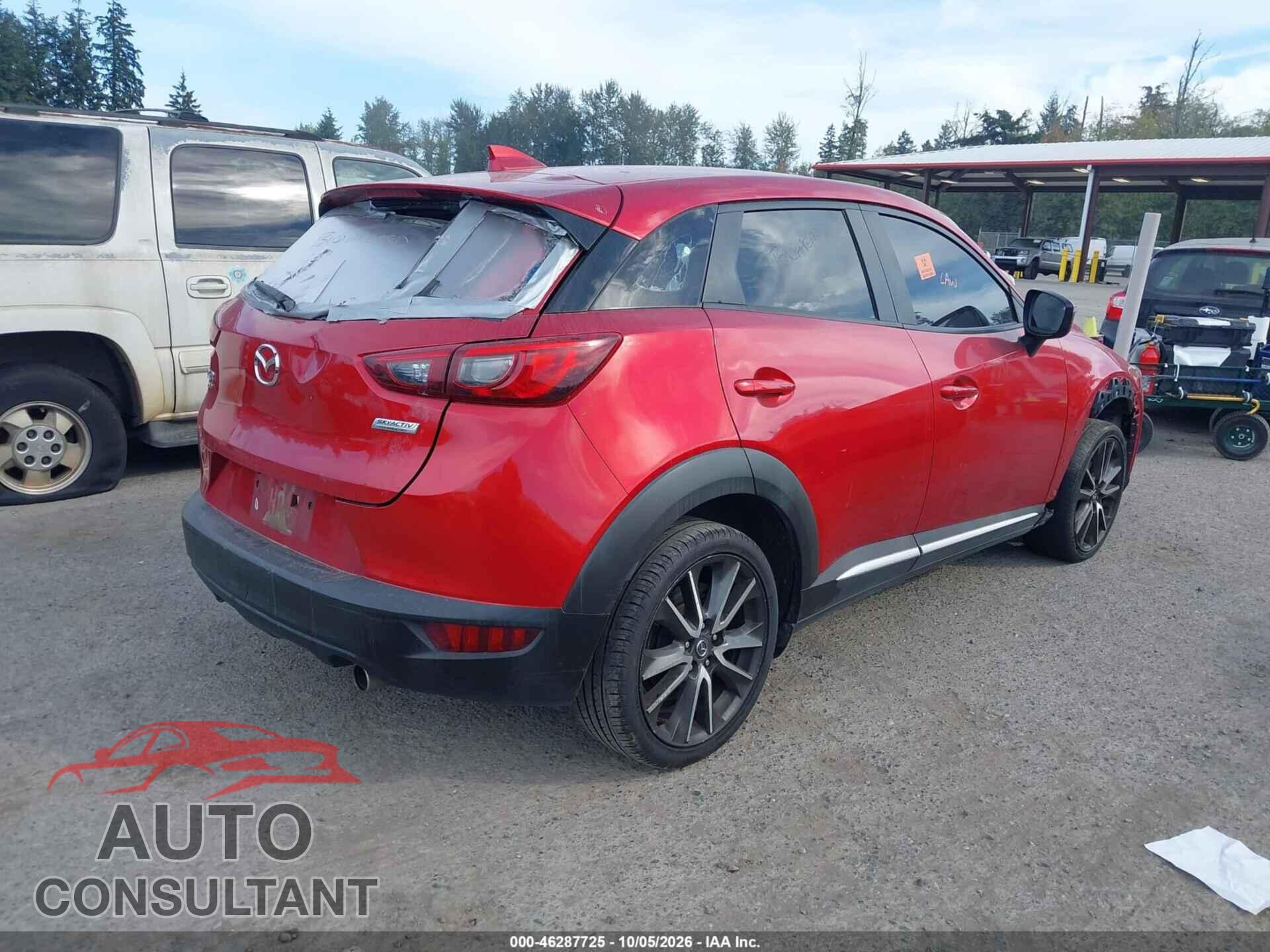 MAZDA CX-3 2017 - JM1DKFD75H0179184