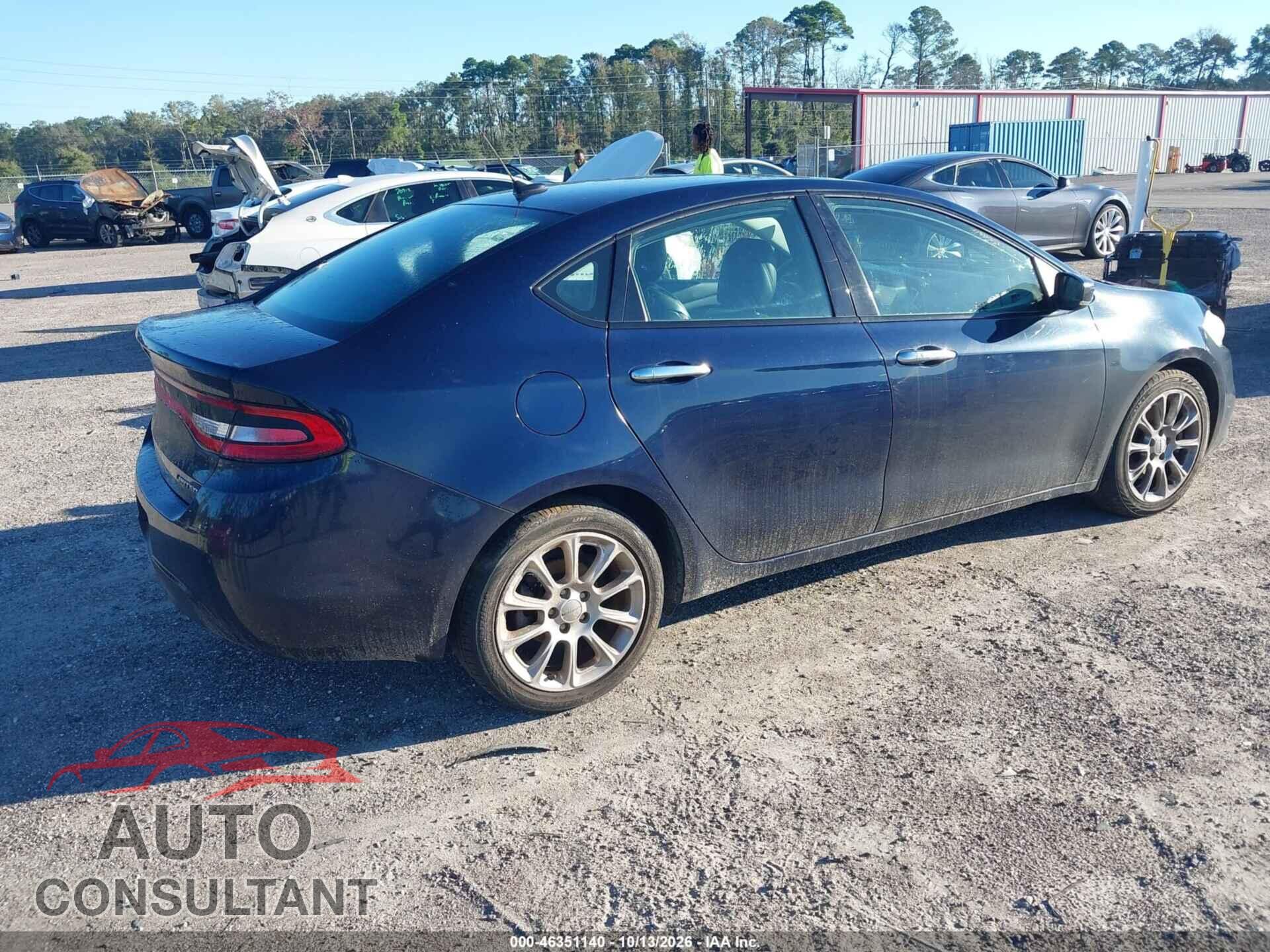 DODGE DART 2015 - 1C3CDFCB7FD407739
