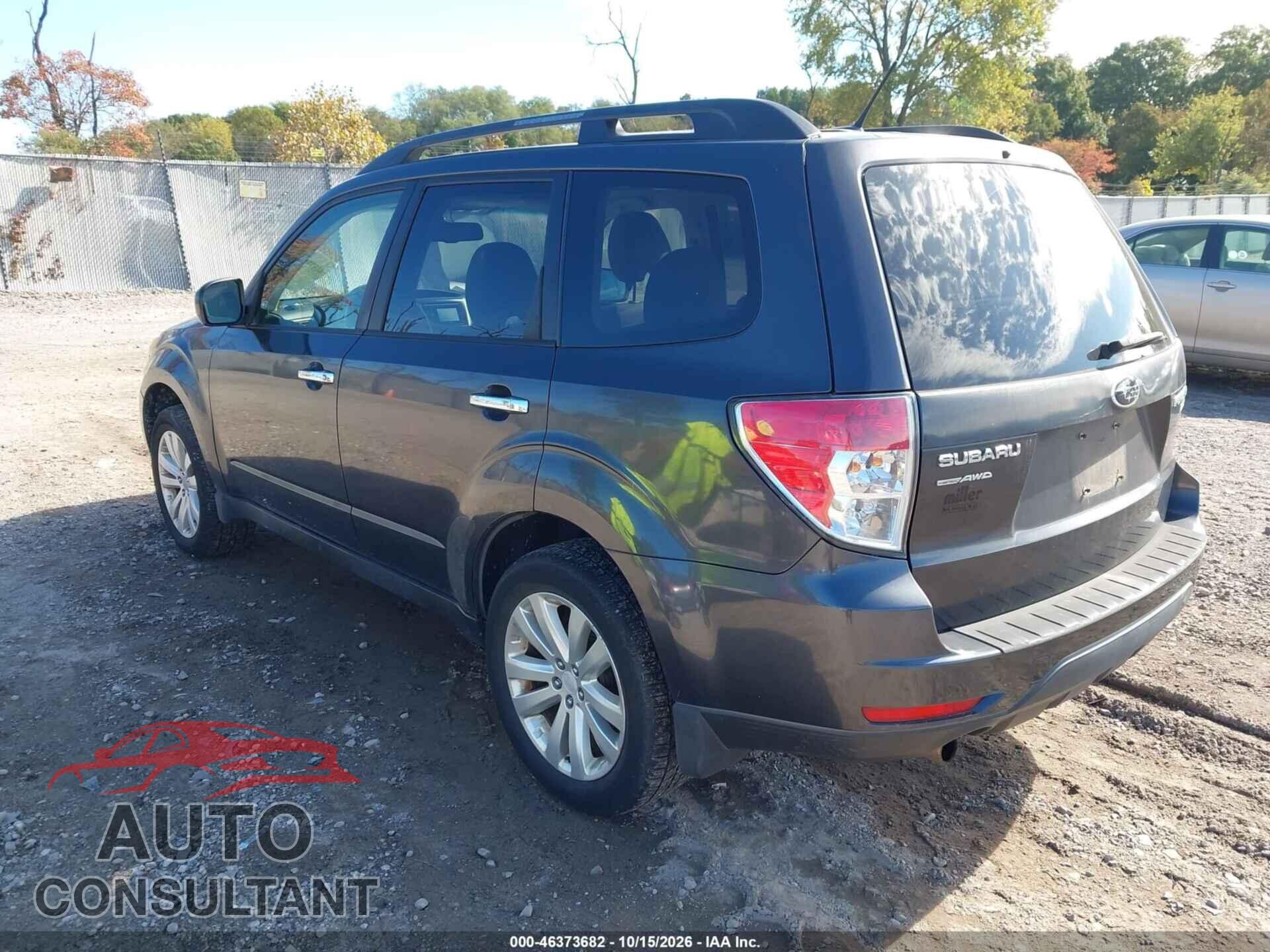 SUBARU FORESTER 2012 - JF2SHADC5CH416998