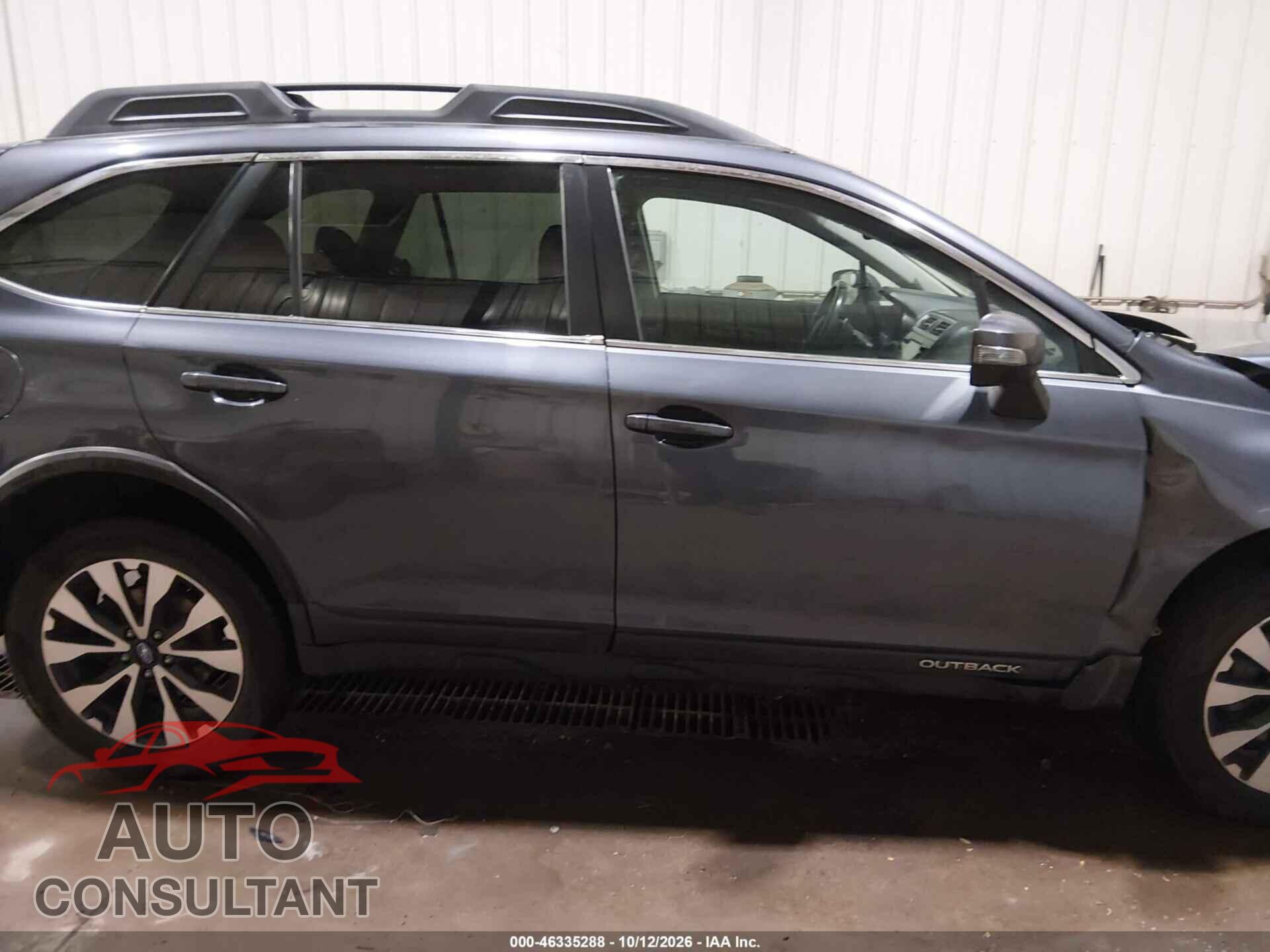 SUBARU OUTBACK 2016 - 4S4BSANC2G3241817
