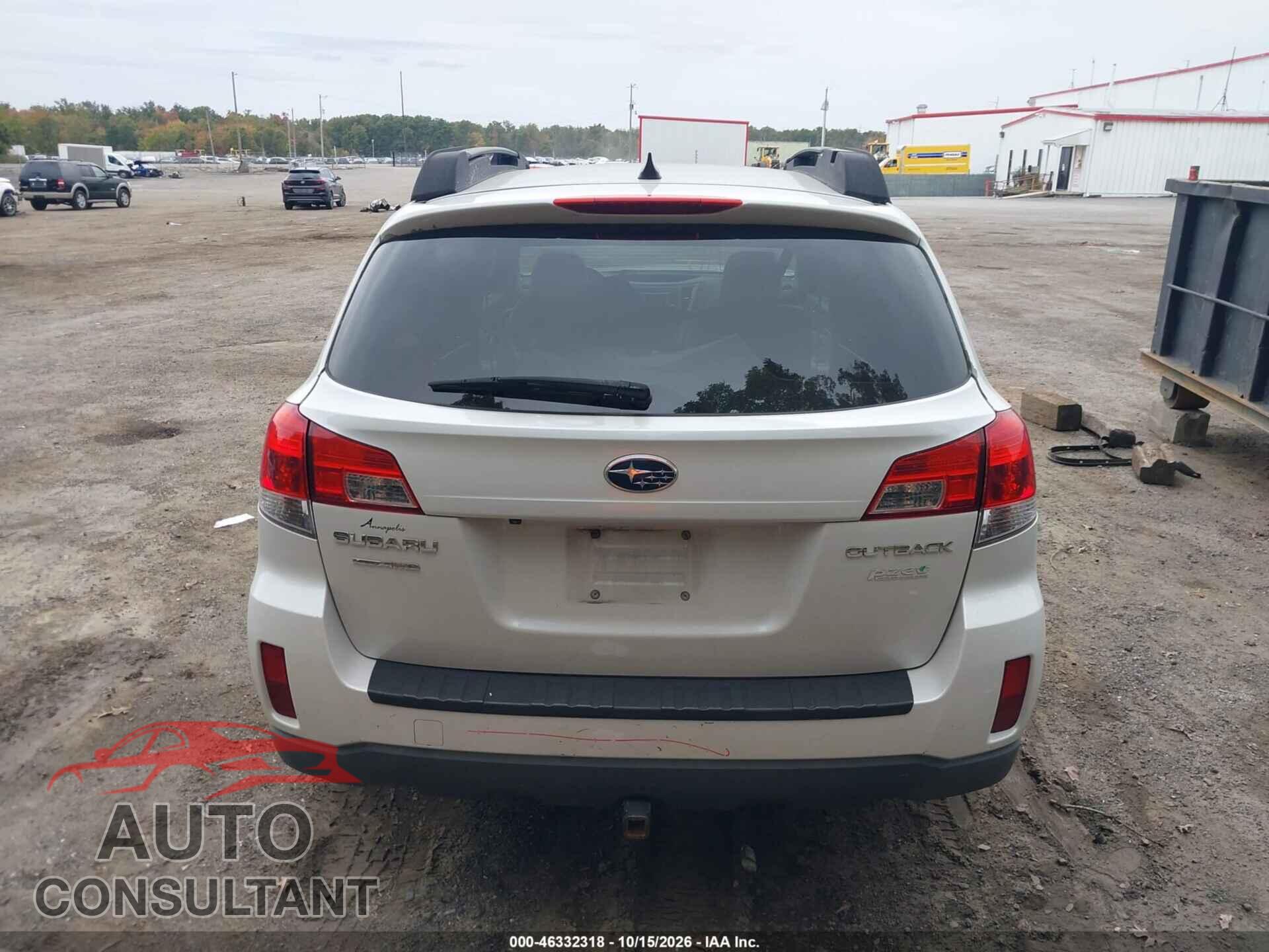 SUBARU OUTBACK 2014 - 4S4BRBLC4E3255624
