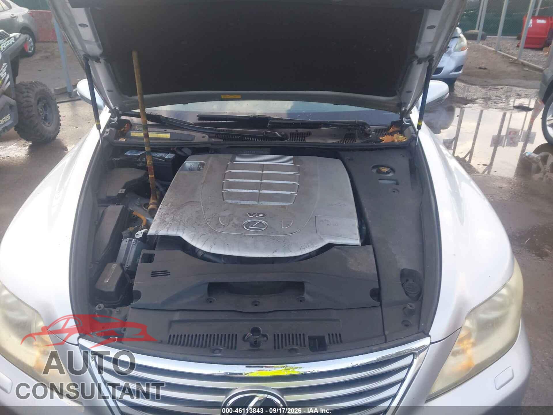 LEXUS LS 460 2011 - JTHCL5EF8B5012206