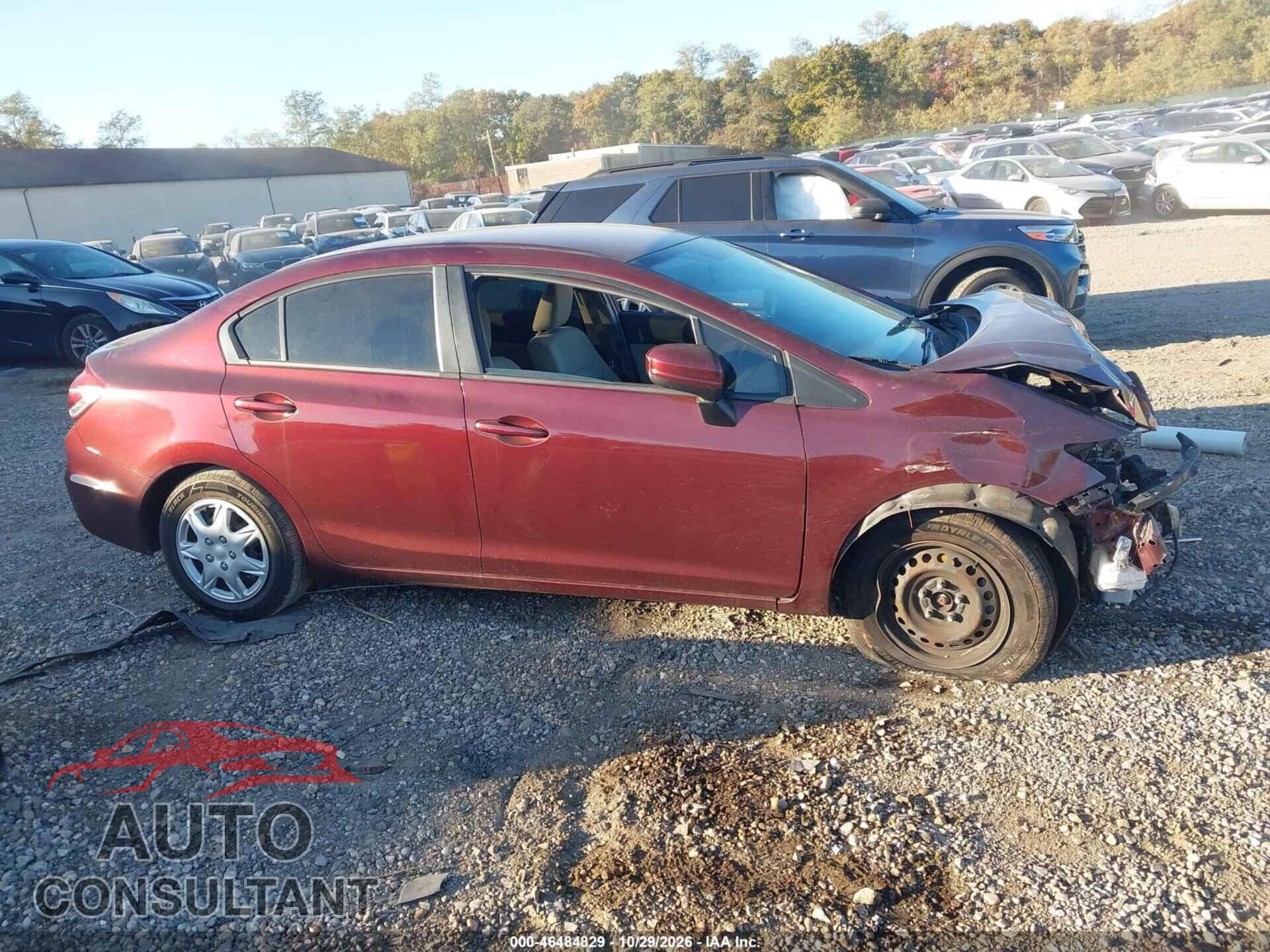 HONDA CIVIC 2014 - 19XFB2F52EE253337