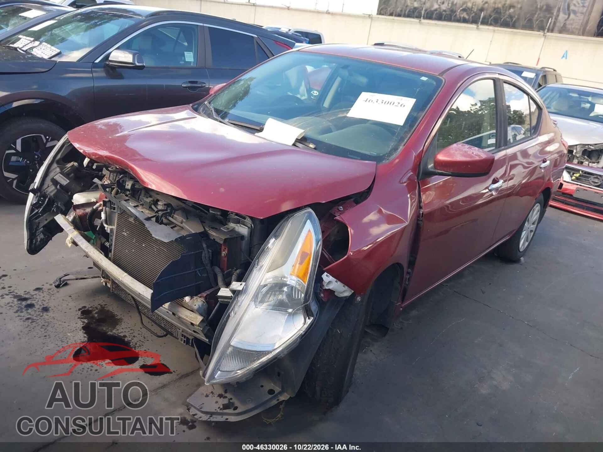 NISSAN VERSA 2017 - 3N1CN7AP7HL866427
