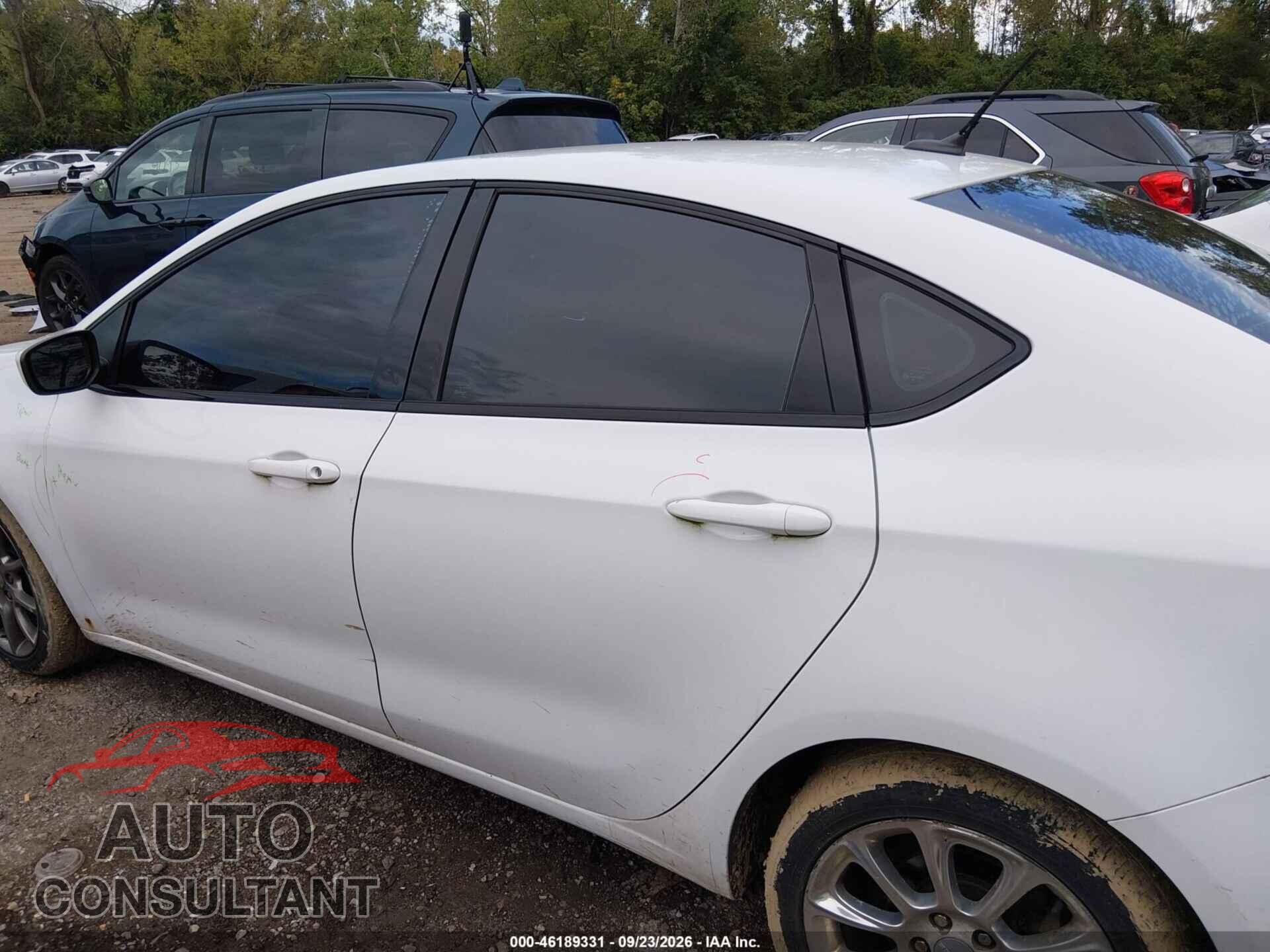 DODGE DART 2015 - 1C3CDFBB0FD213183