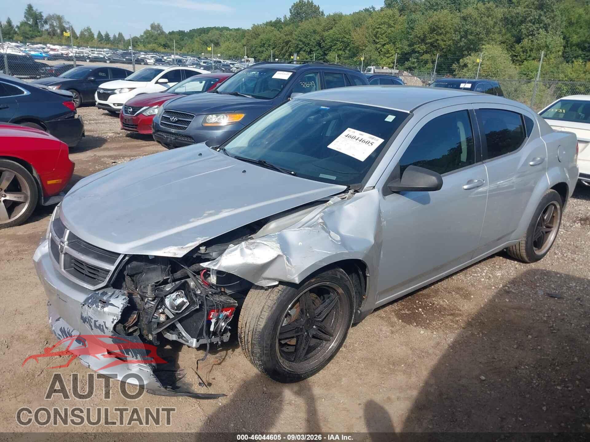 DODGE AVENGER 2010 - 1B3CC4FB8AN174182