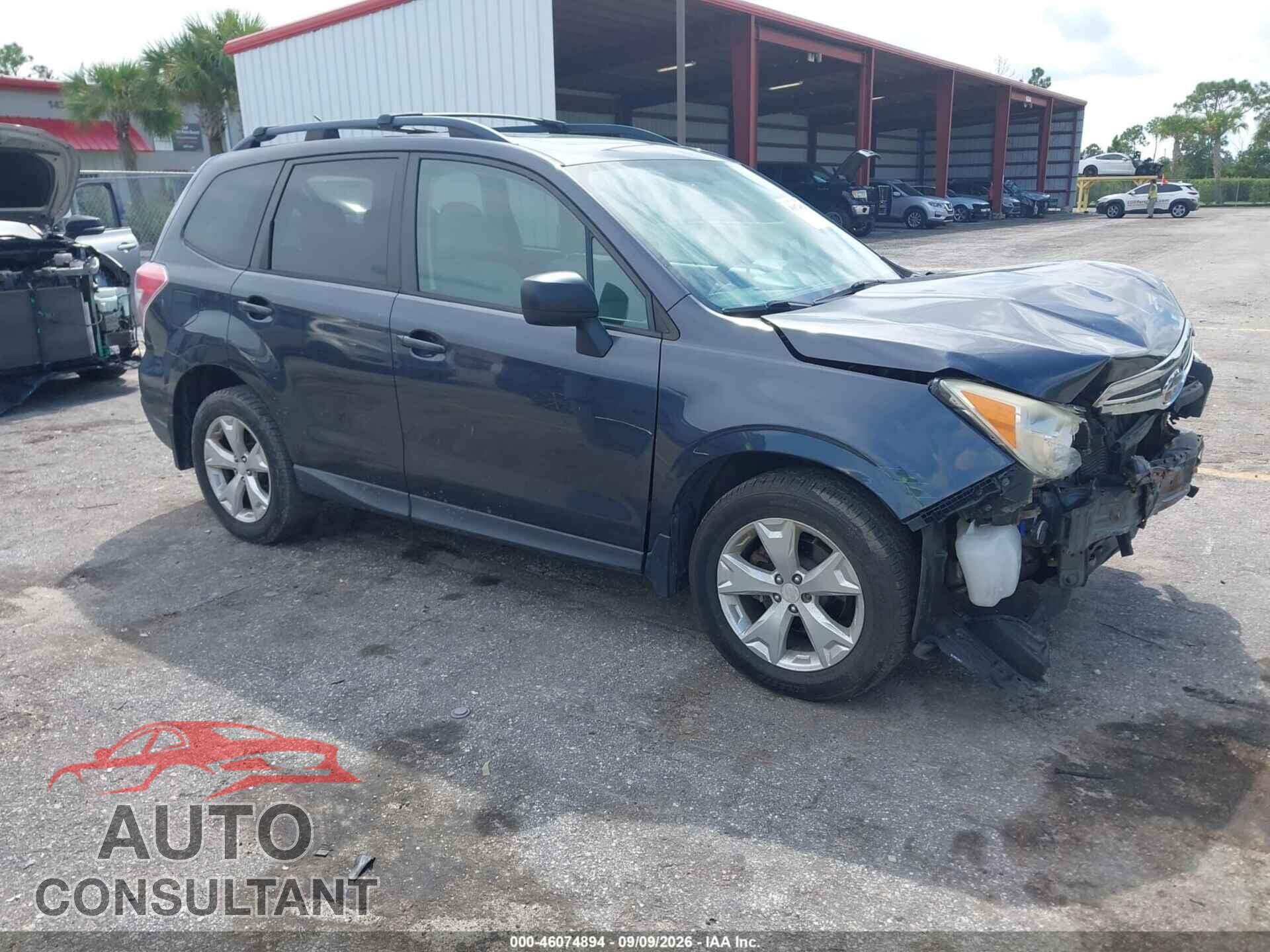 SUBARU FORESTER 2014 - JF2SJAEC4EH449058