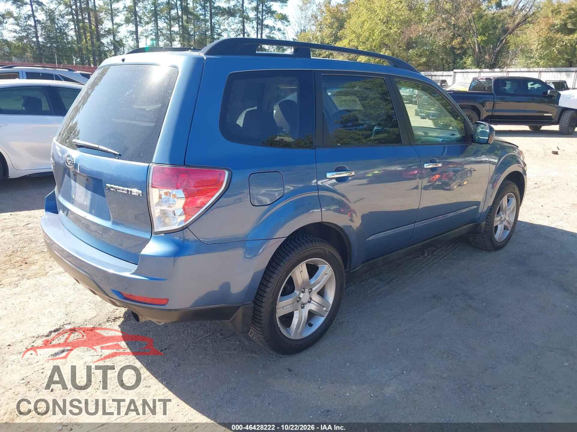 SUBARU FORESTER 2010 - JF2SH6CC3AH771258